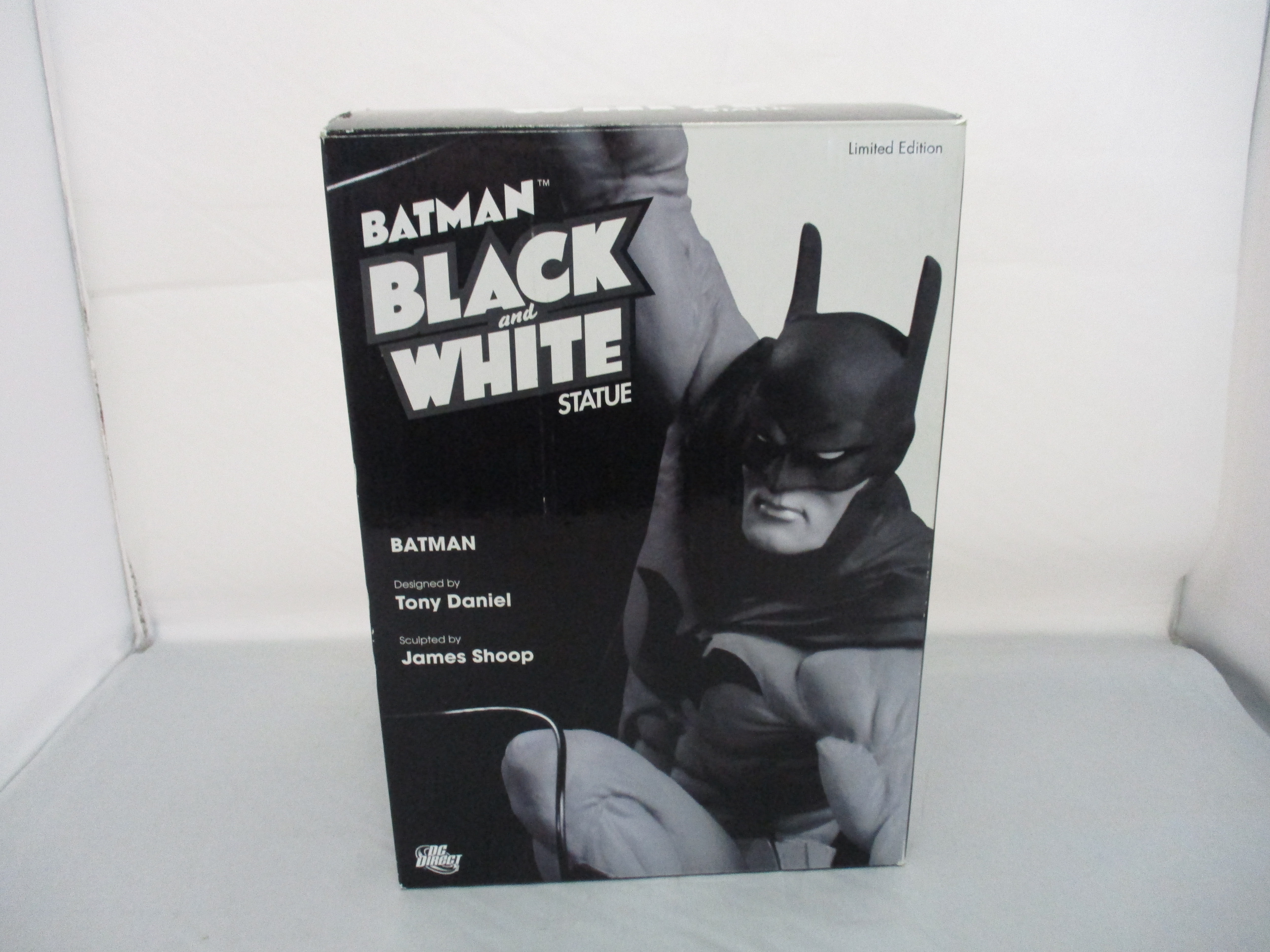 DC Collectibles Black And White Batman By Tony Daniel and James Shoop