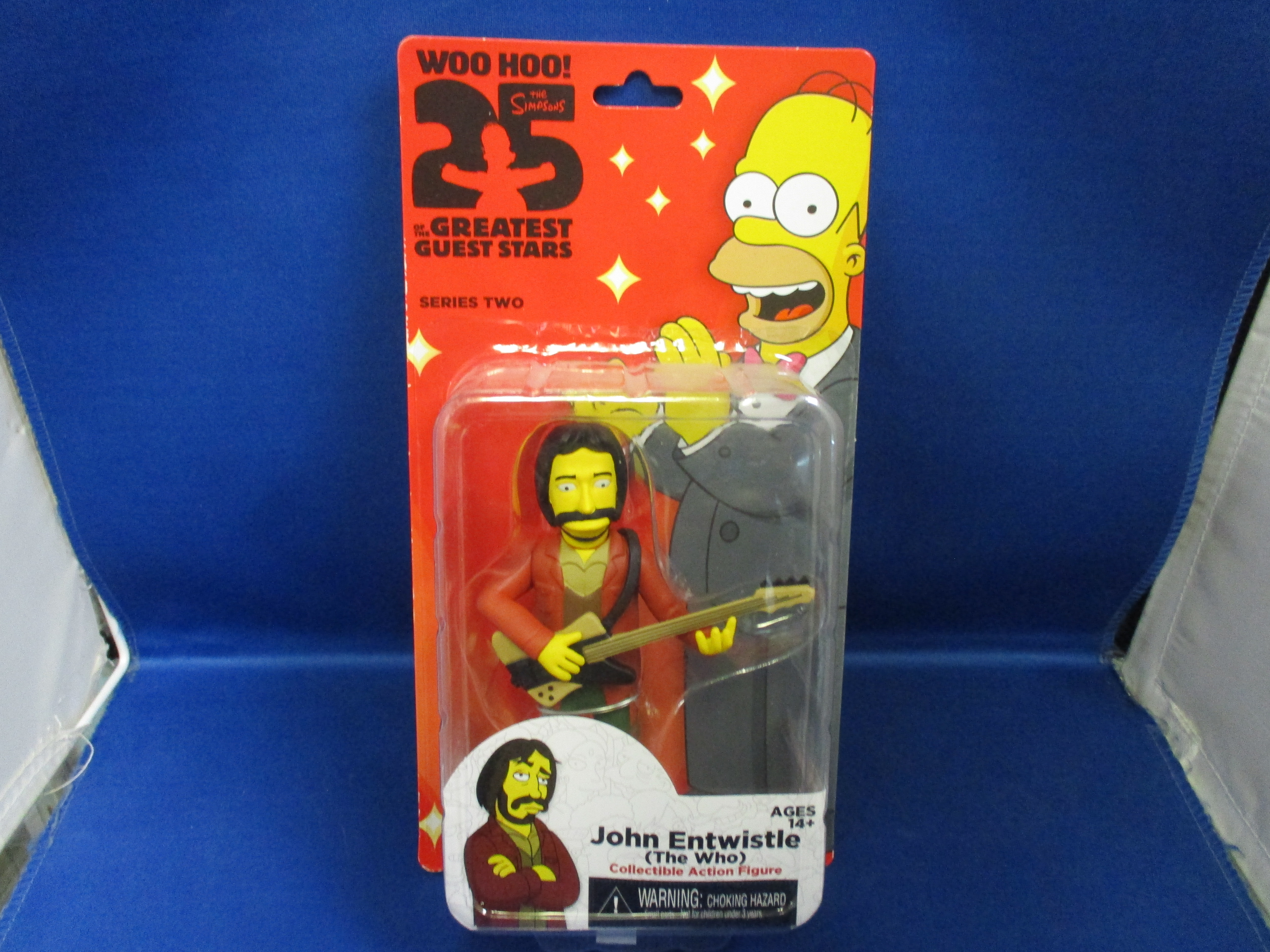 The Simpsons Neca Series Two John Entwistle (the who)