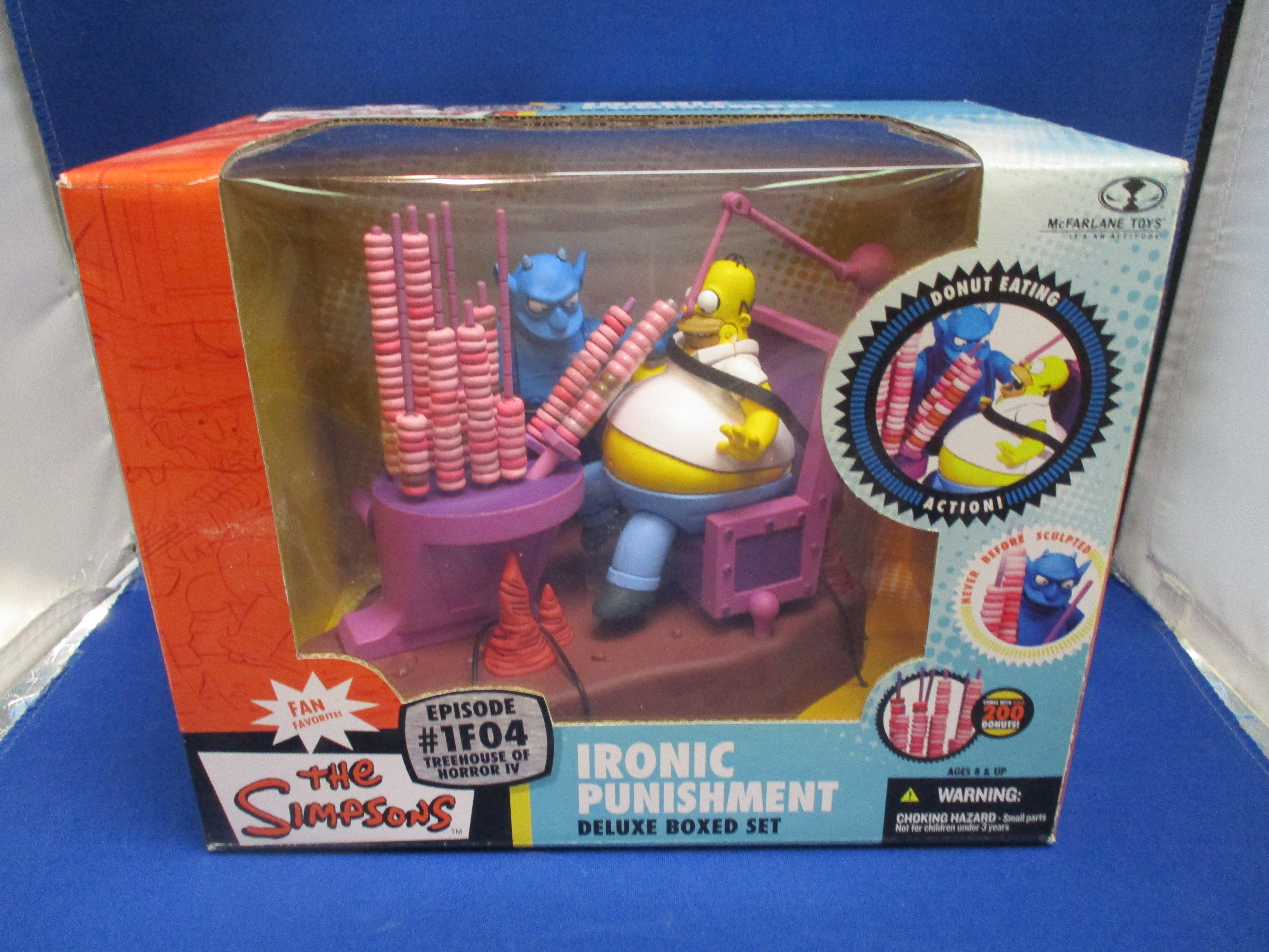 The Simpsons Mcfarlane Toys Treehouse Of Horror Ironic Punishment