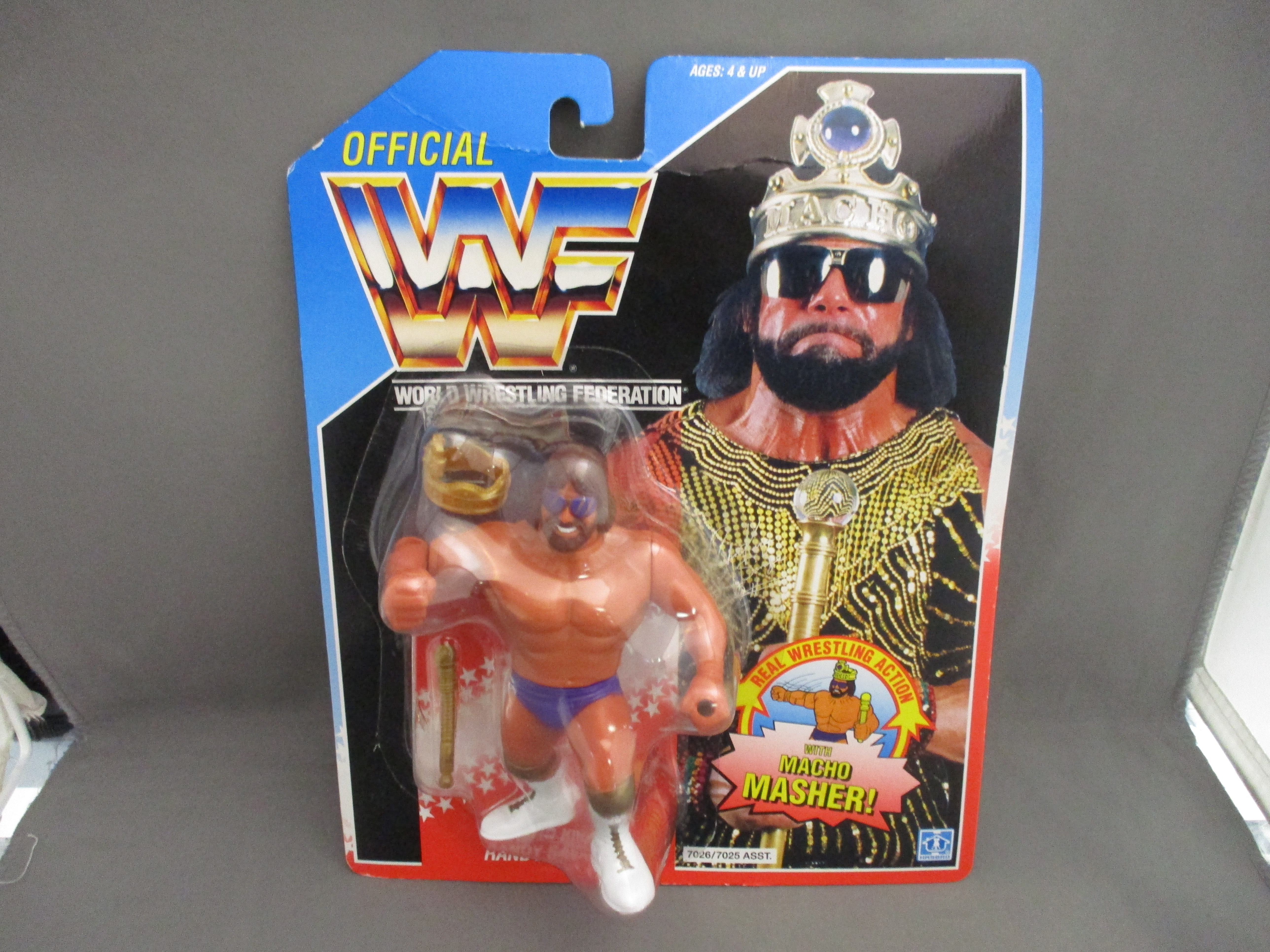 WWF Blue Card Series 2 Macho King Randy Savage