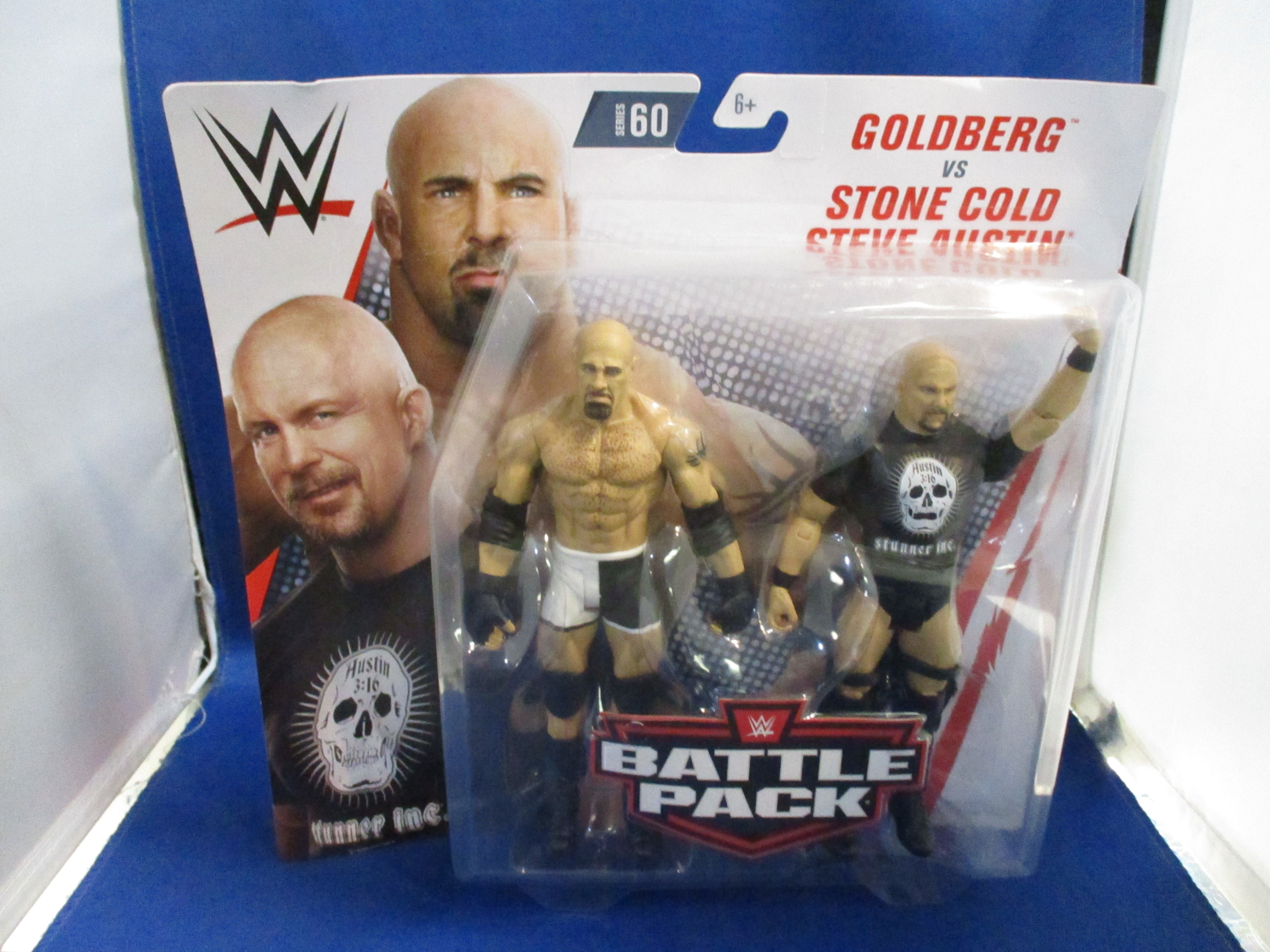 WWE Series 60 Battle Pack Goldberg Vs. Stone Cold Steve Austin