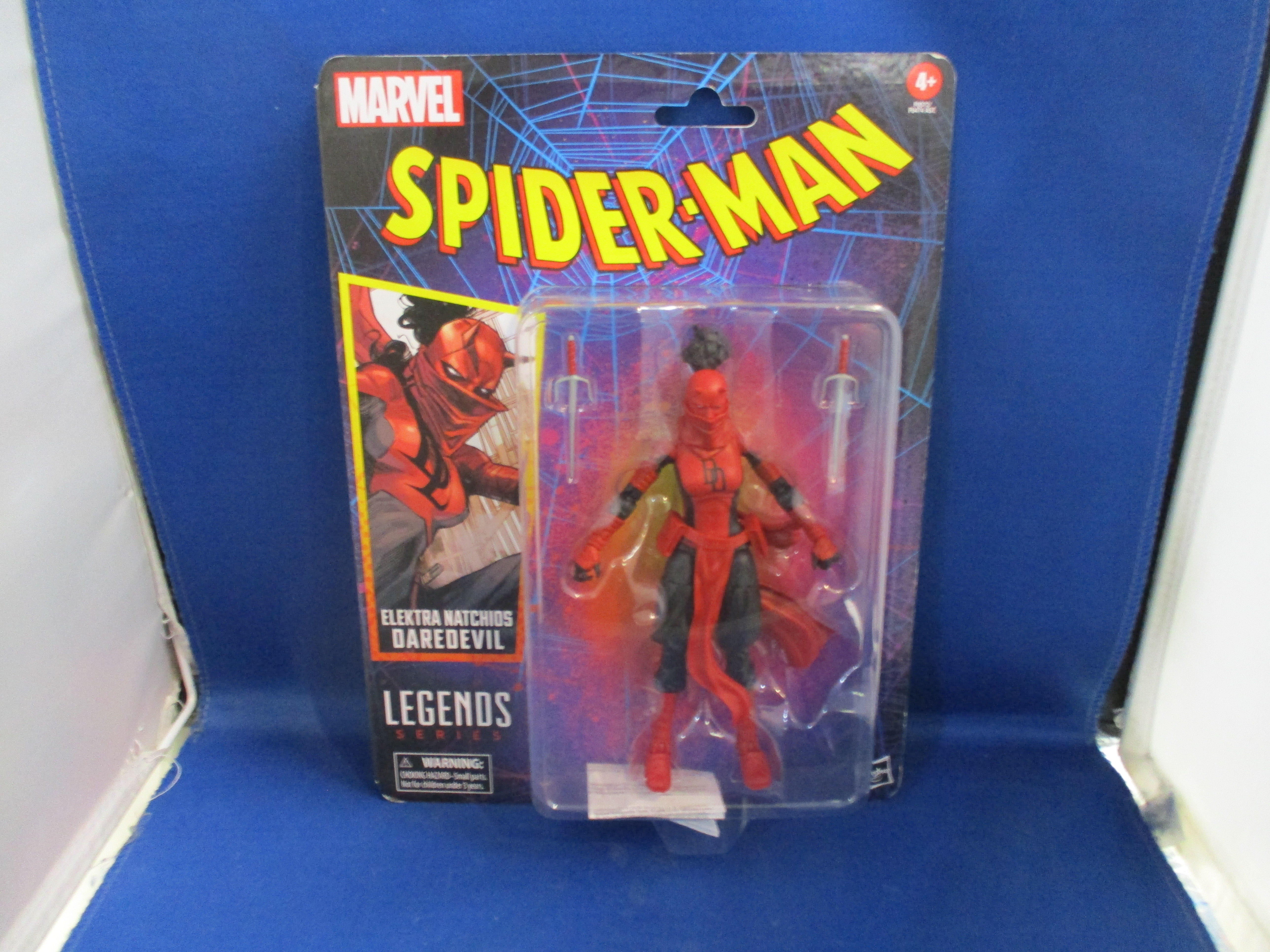 Marvel Legends Retro Card Elektra Natchios Daredevil
