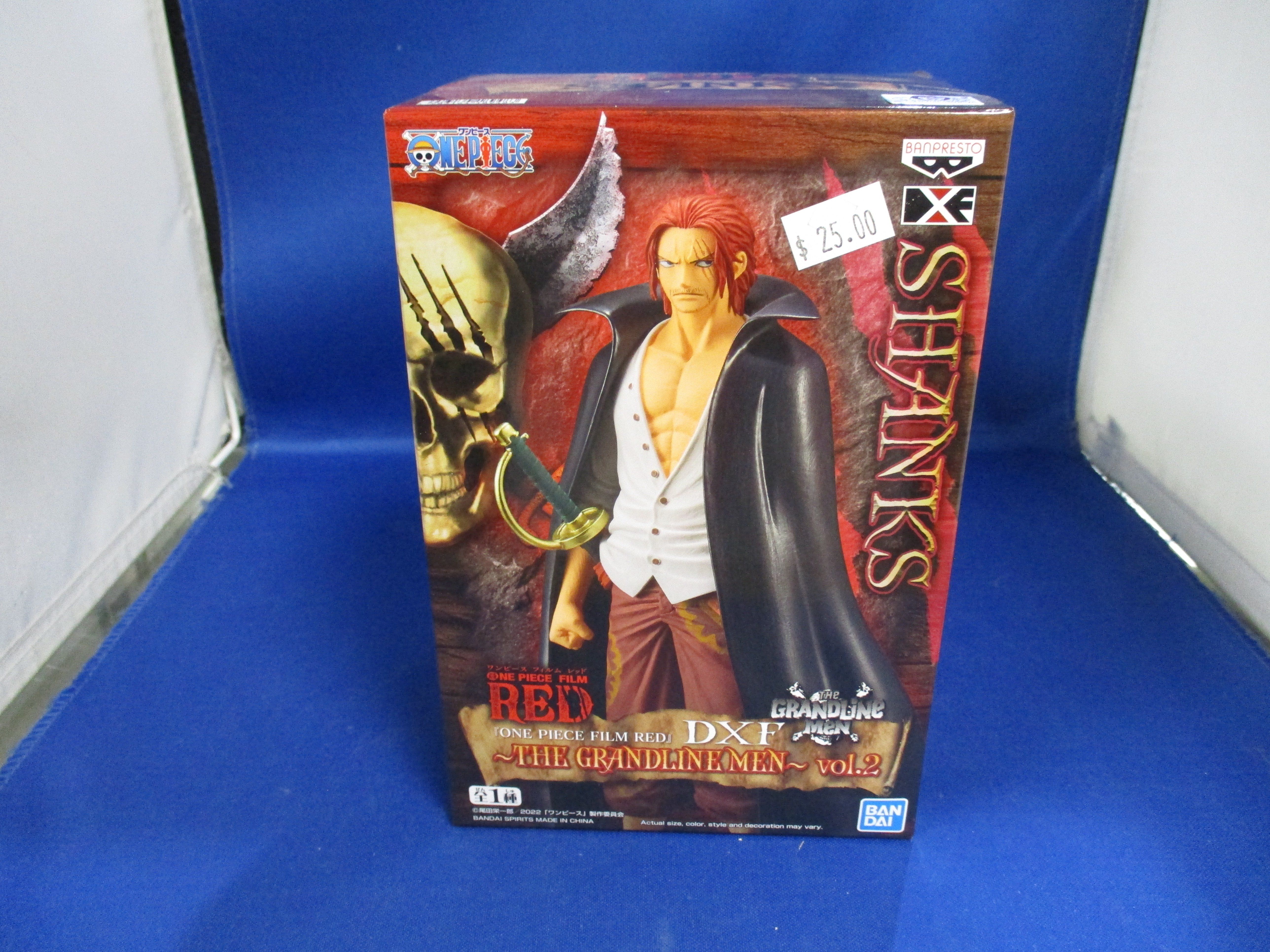 Banpresto DXF: One Piece Film Red: ~The Grandline Men~ Shanks vol. 2