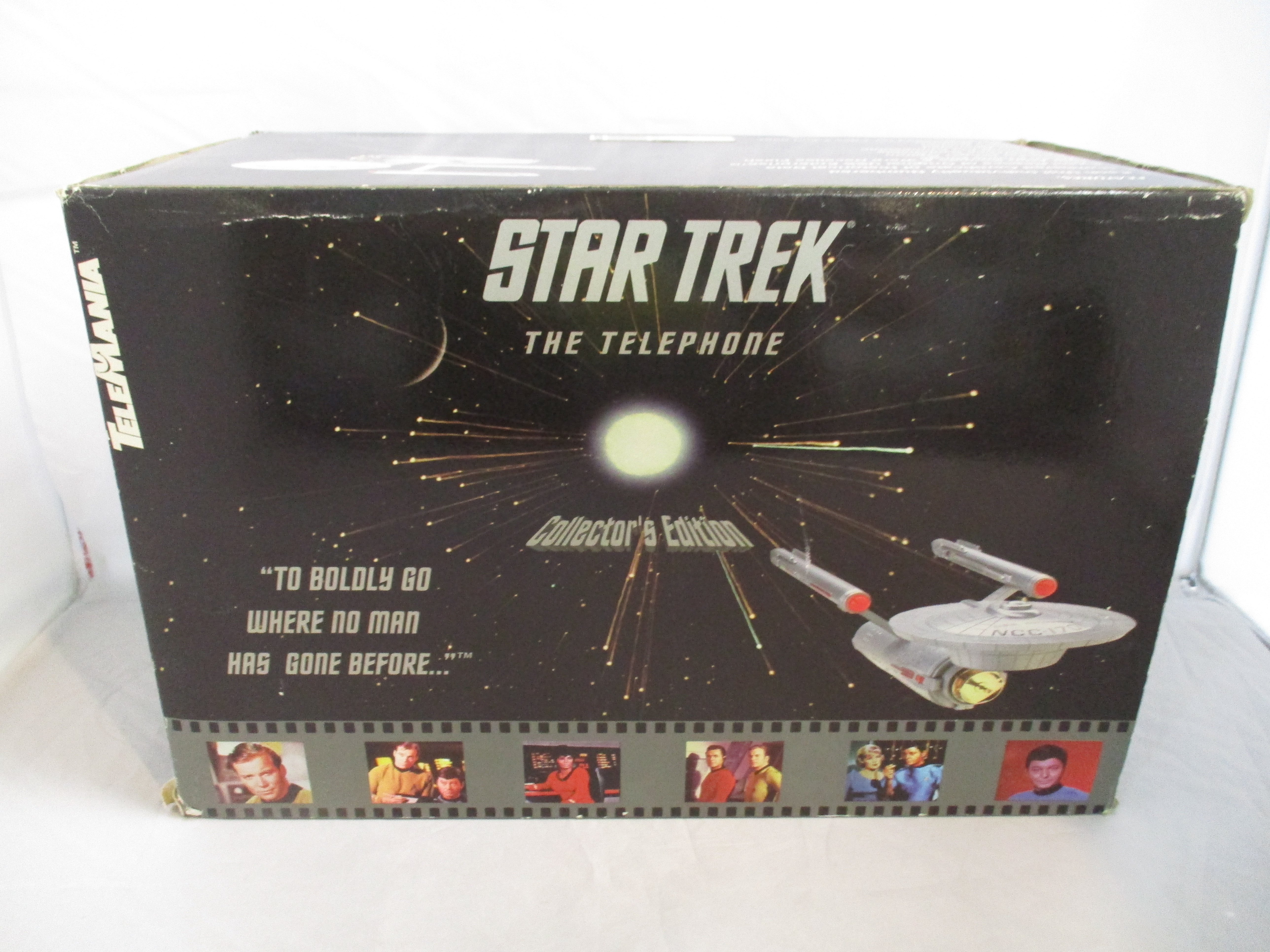 Star Trek Collector's Edition USS Enterprise Telephone TeleMania 1993 With Box