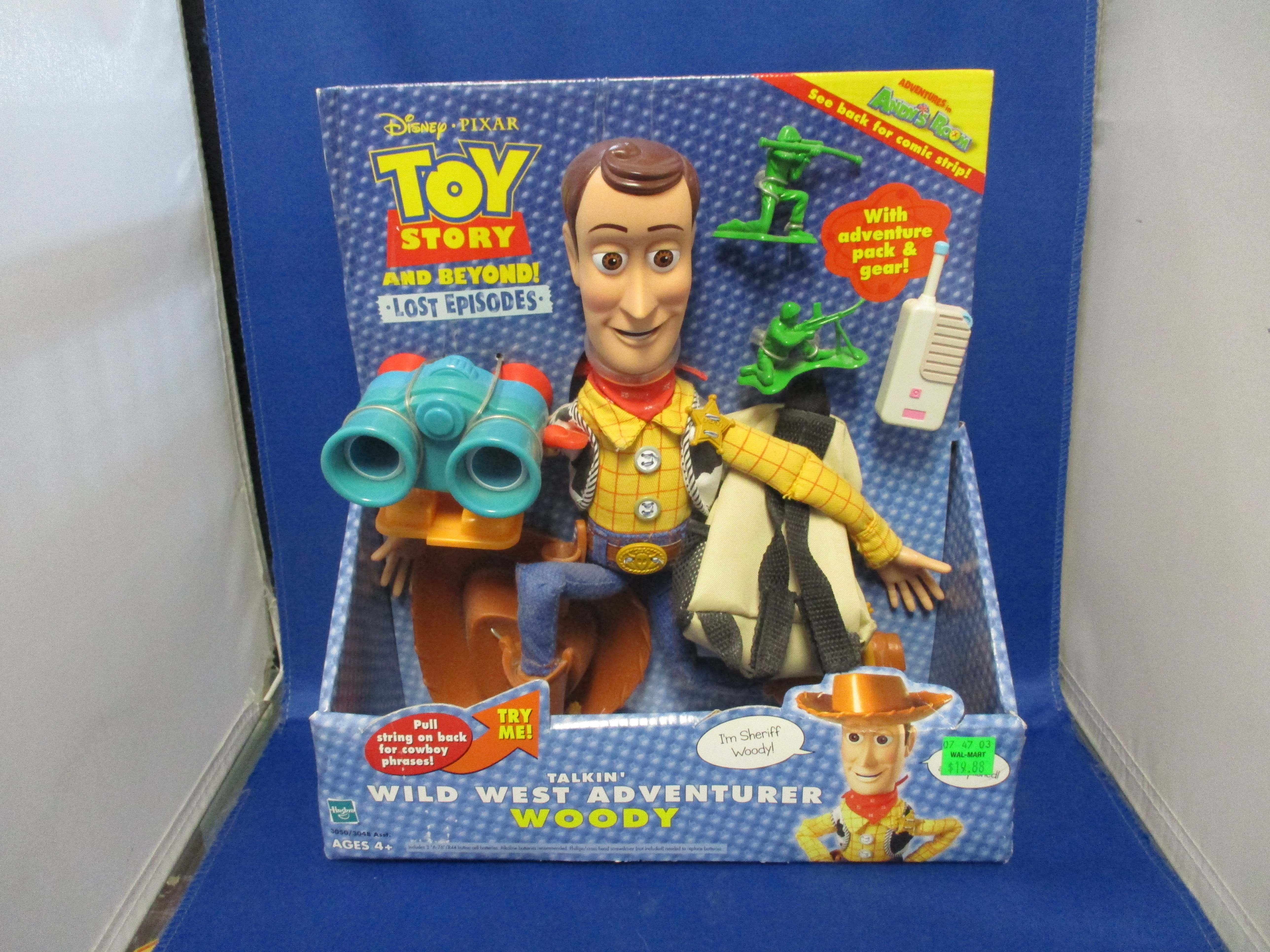 Toy Story and Beyond Lost Episodes Talkin' Wild West Adventurer Woody