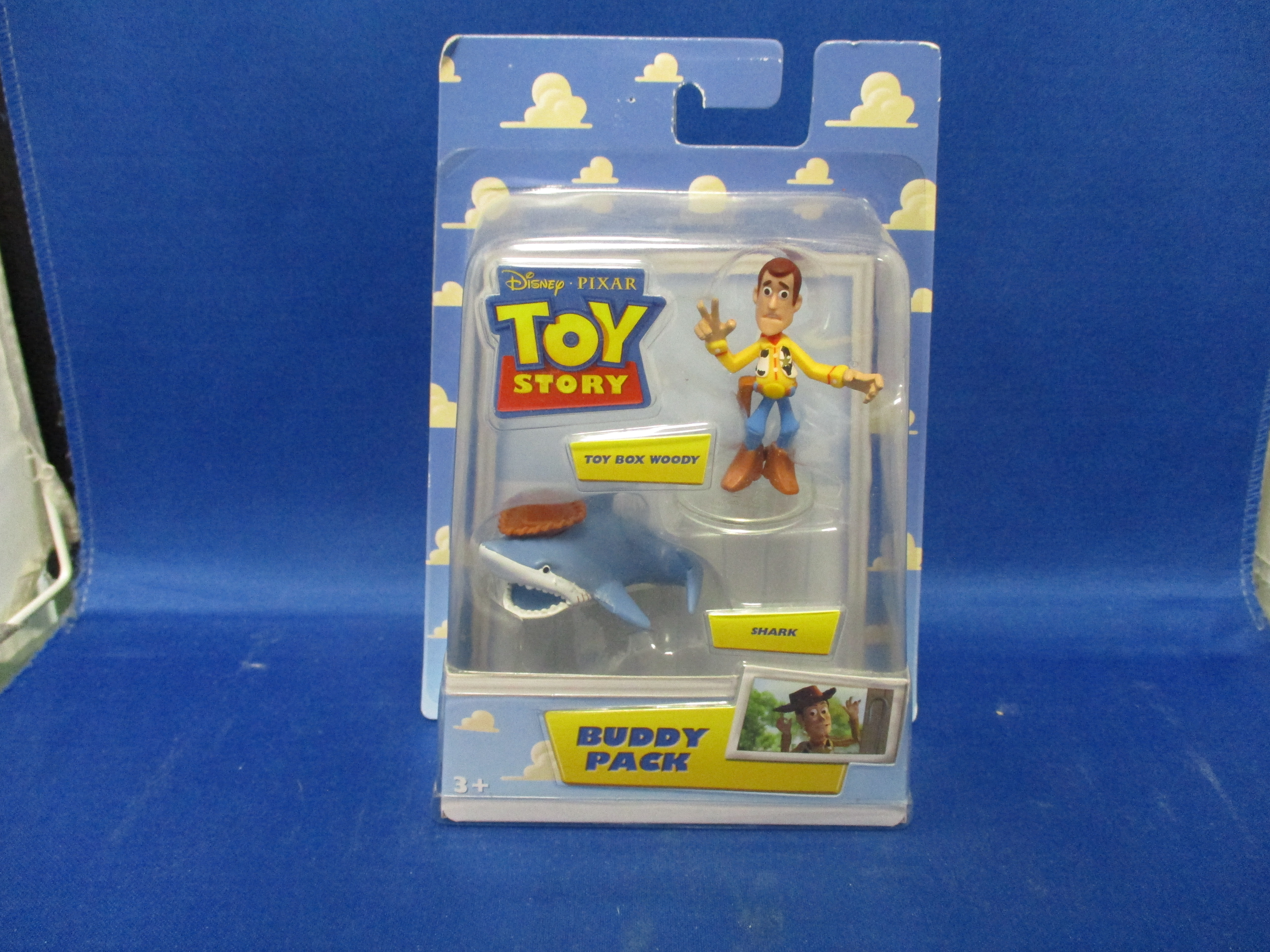 Toy Story Buddy Pack Toy Box Woody & Shark