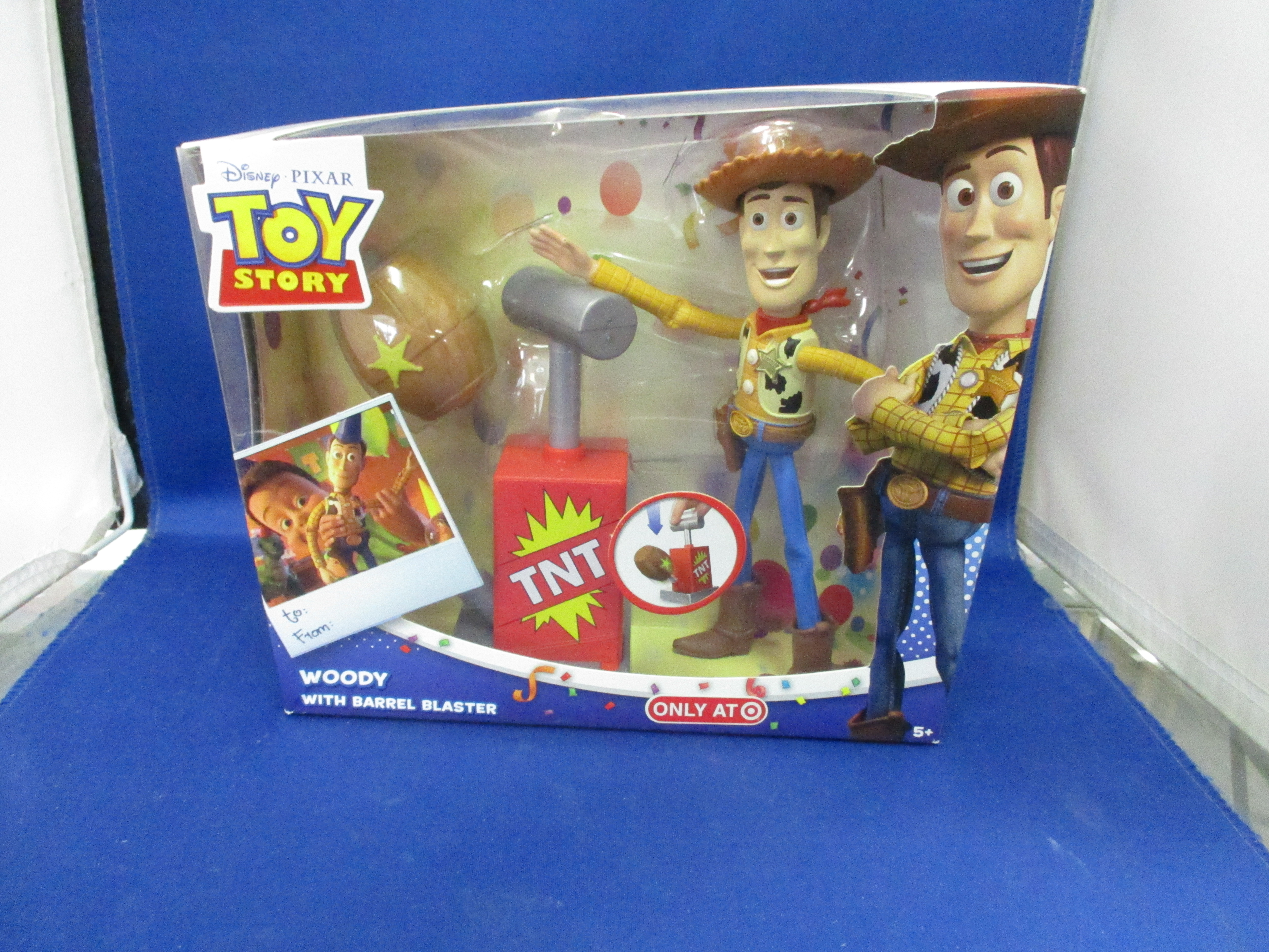 Toy Story Woody with Barrel Blaster