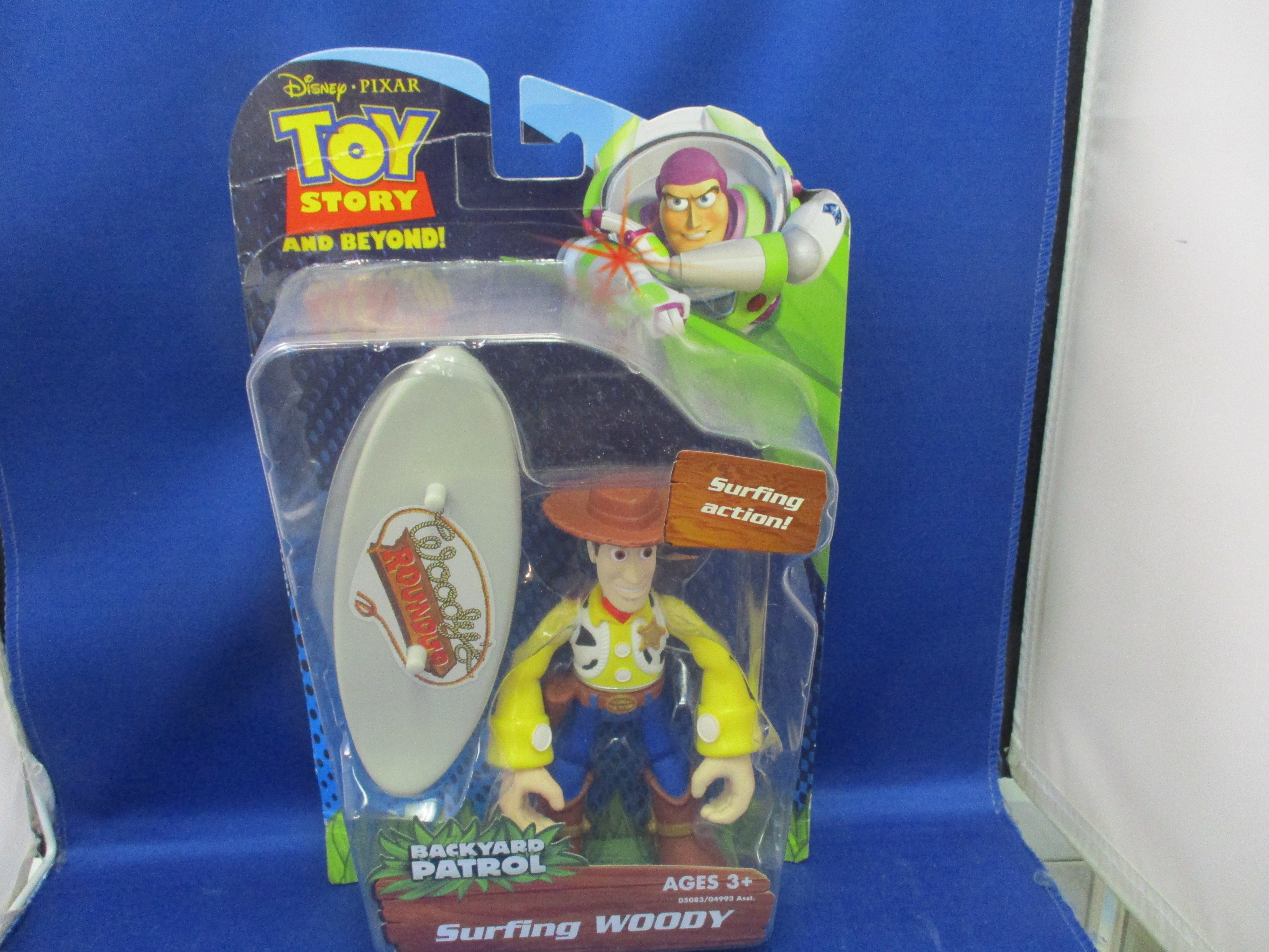 Toy Story and Beyond Backyard Patrol Surfing Woody