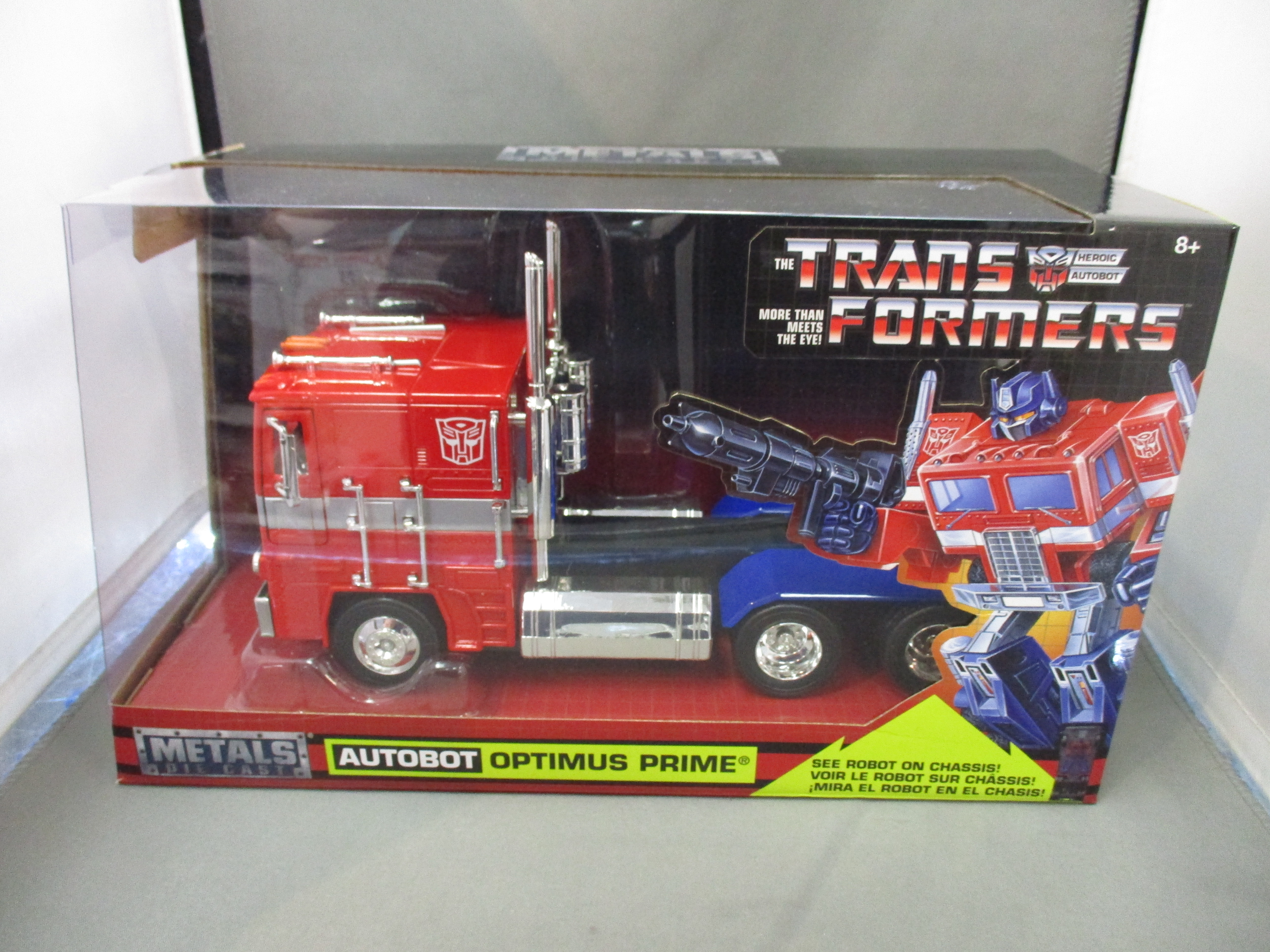 Jada Toys Transformers 1/24 Scale Autobot Optimus Prime
