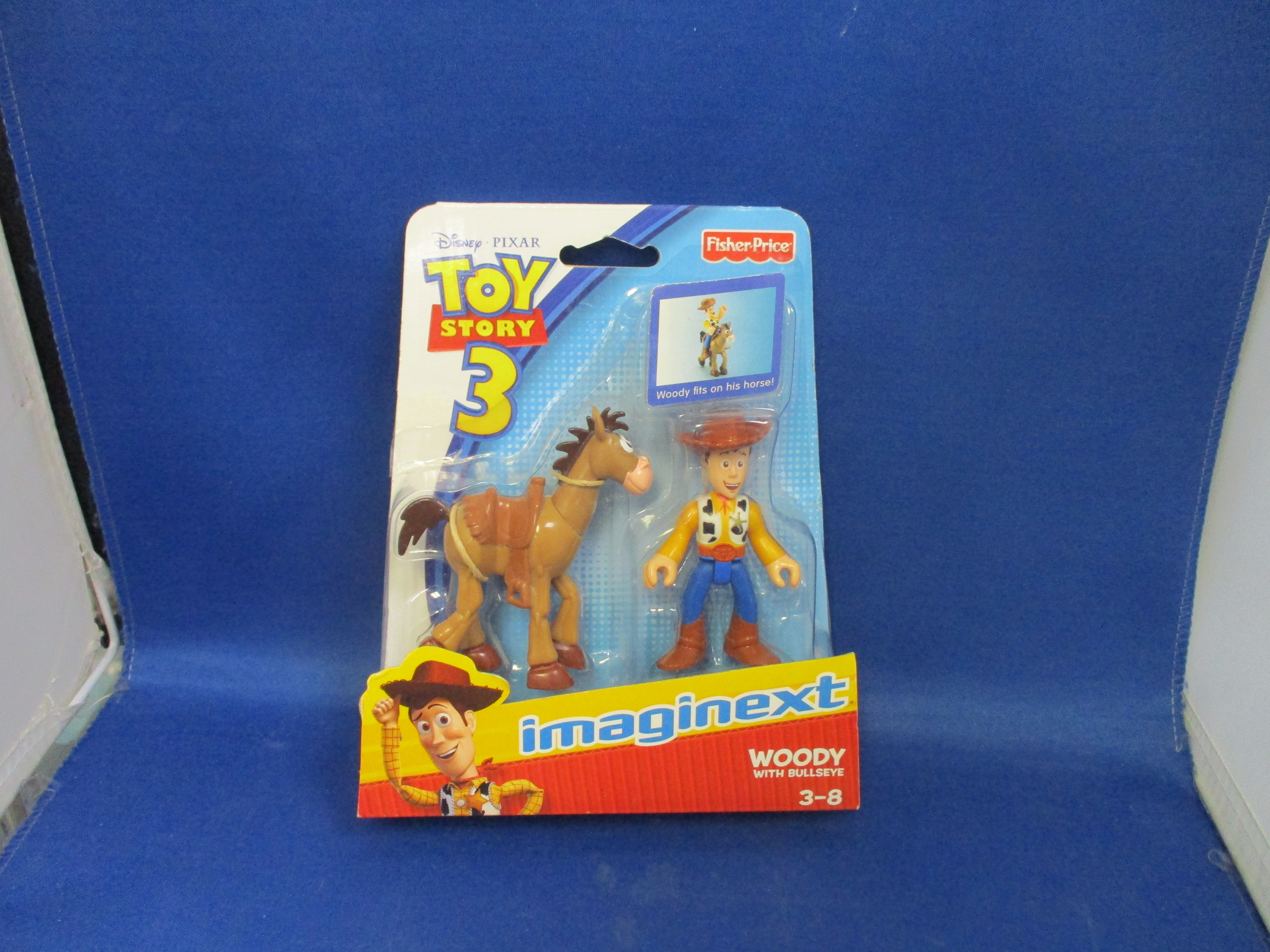 Toy Story Imaginext Woody With Bullseye