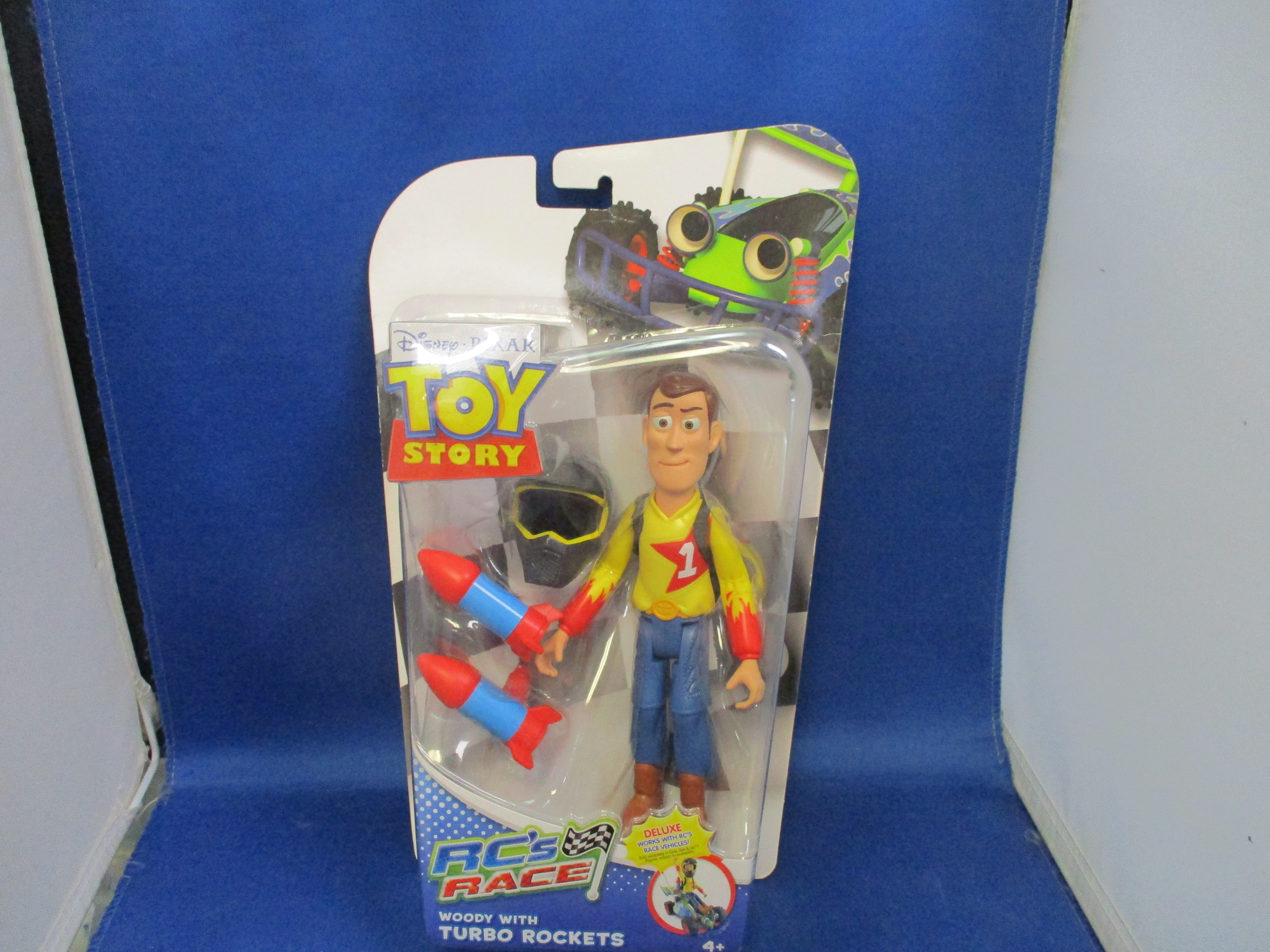 Toy Story RC'S Race Woody W/ Turbo Rockets