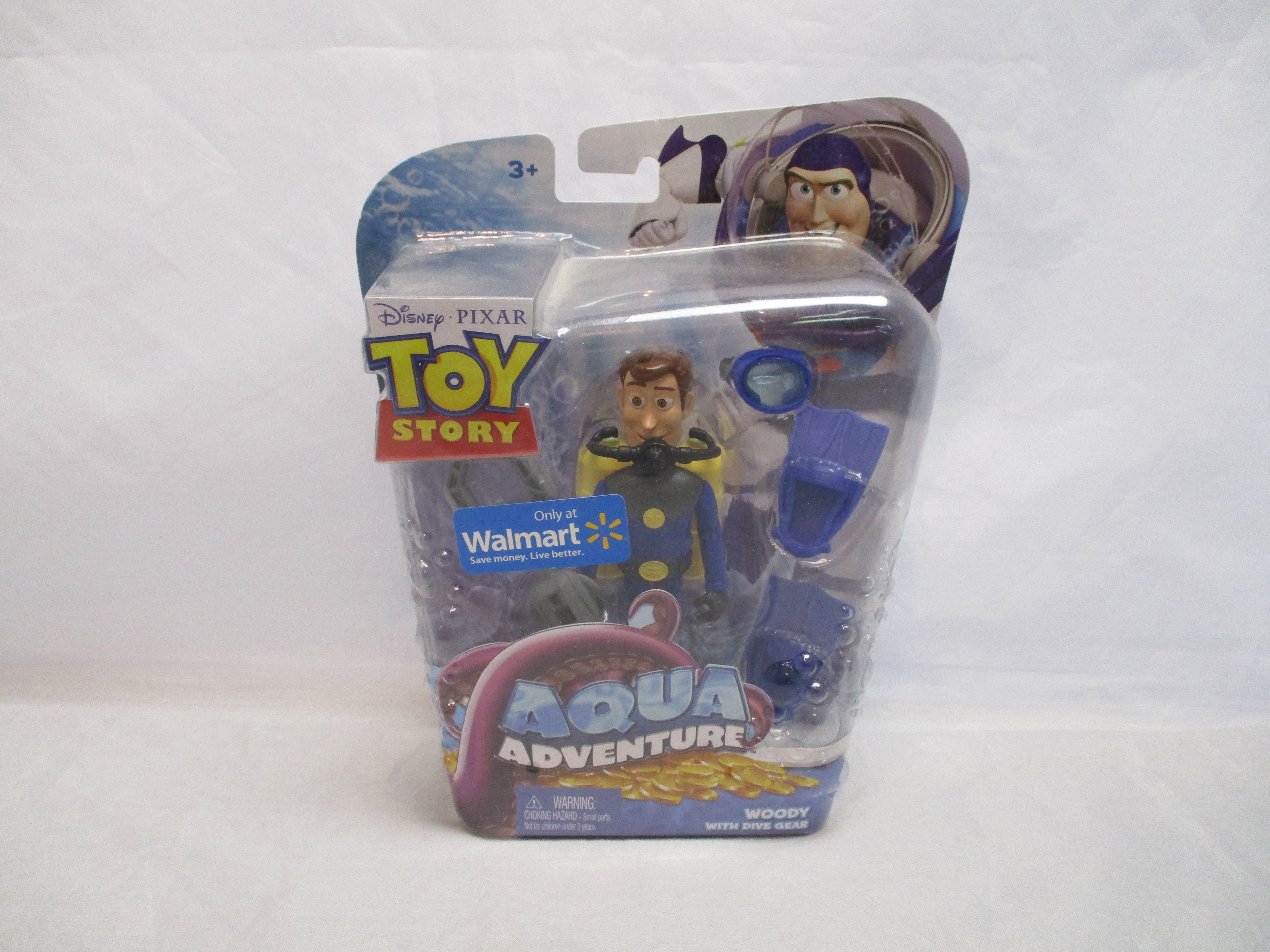 Toy Story Aqua Adventure Woody W/ Dive Gear