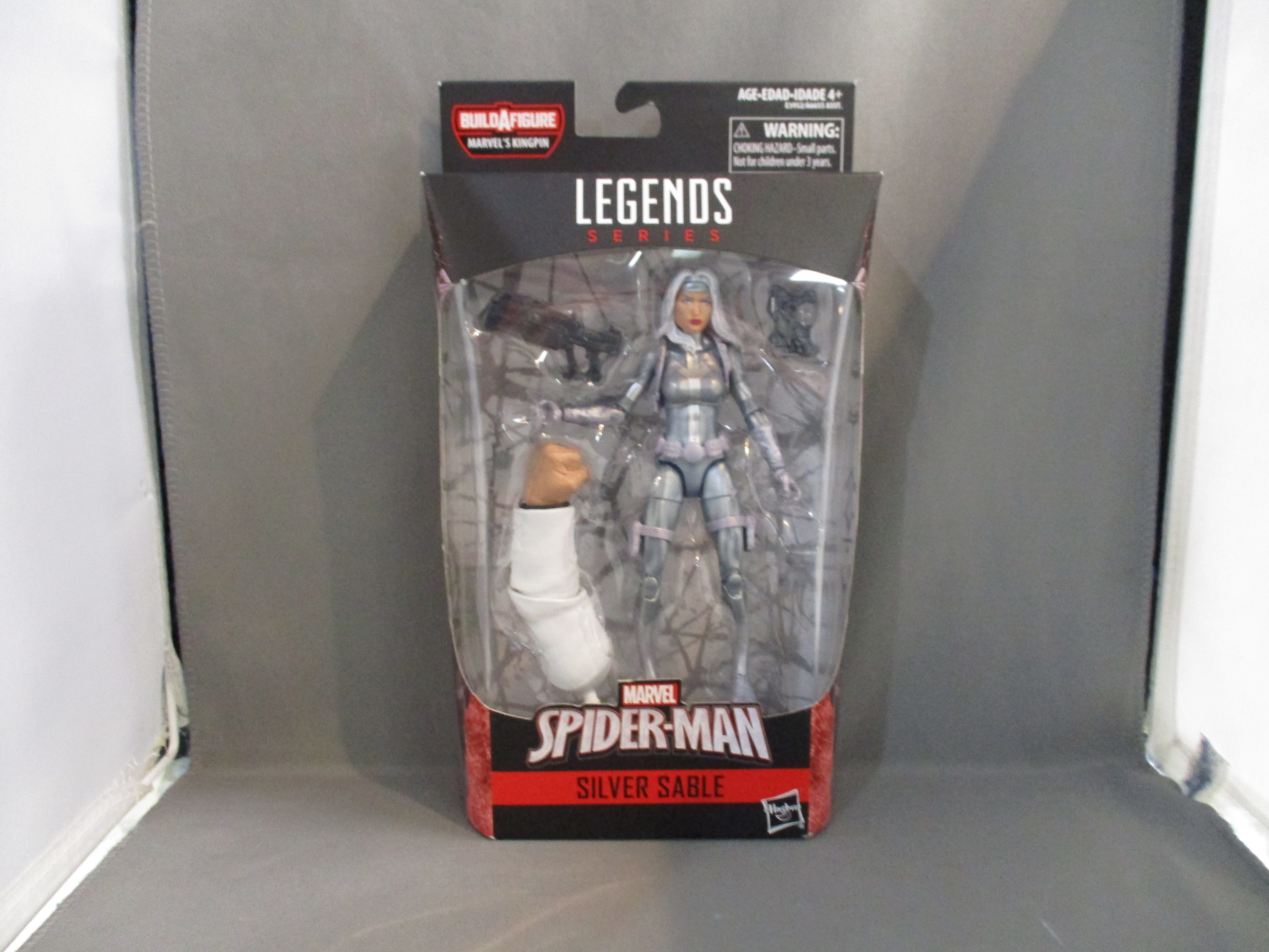 Marvel Legends Silver Sable Kingpin Wave