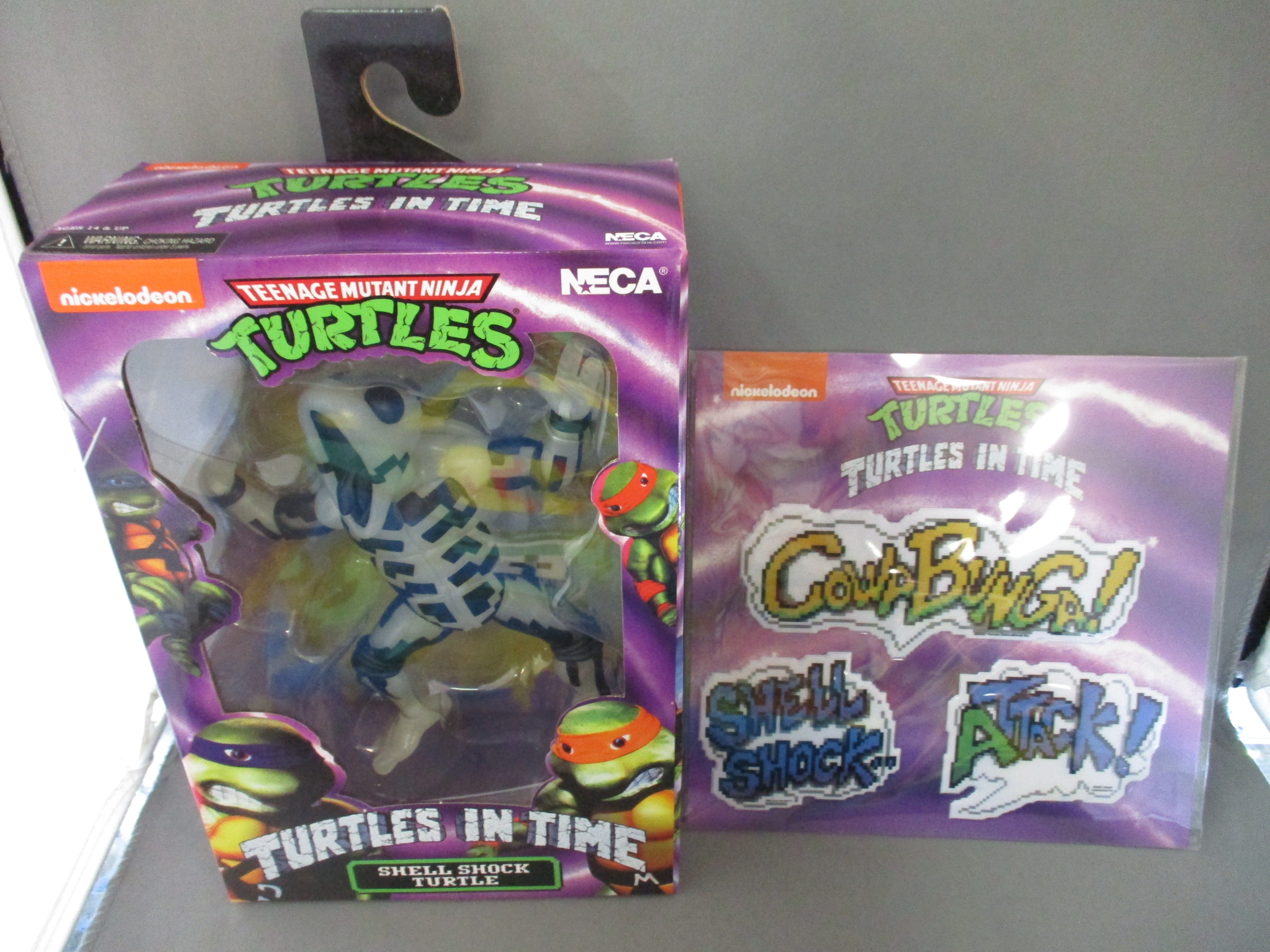 Shock Turtle Neca Tmnt Shell Shock Turtle W/ Shirt & Stickers – Crowemag Toys