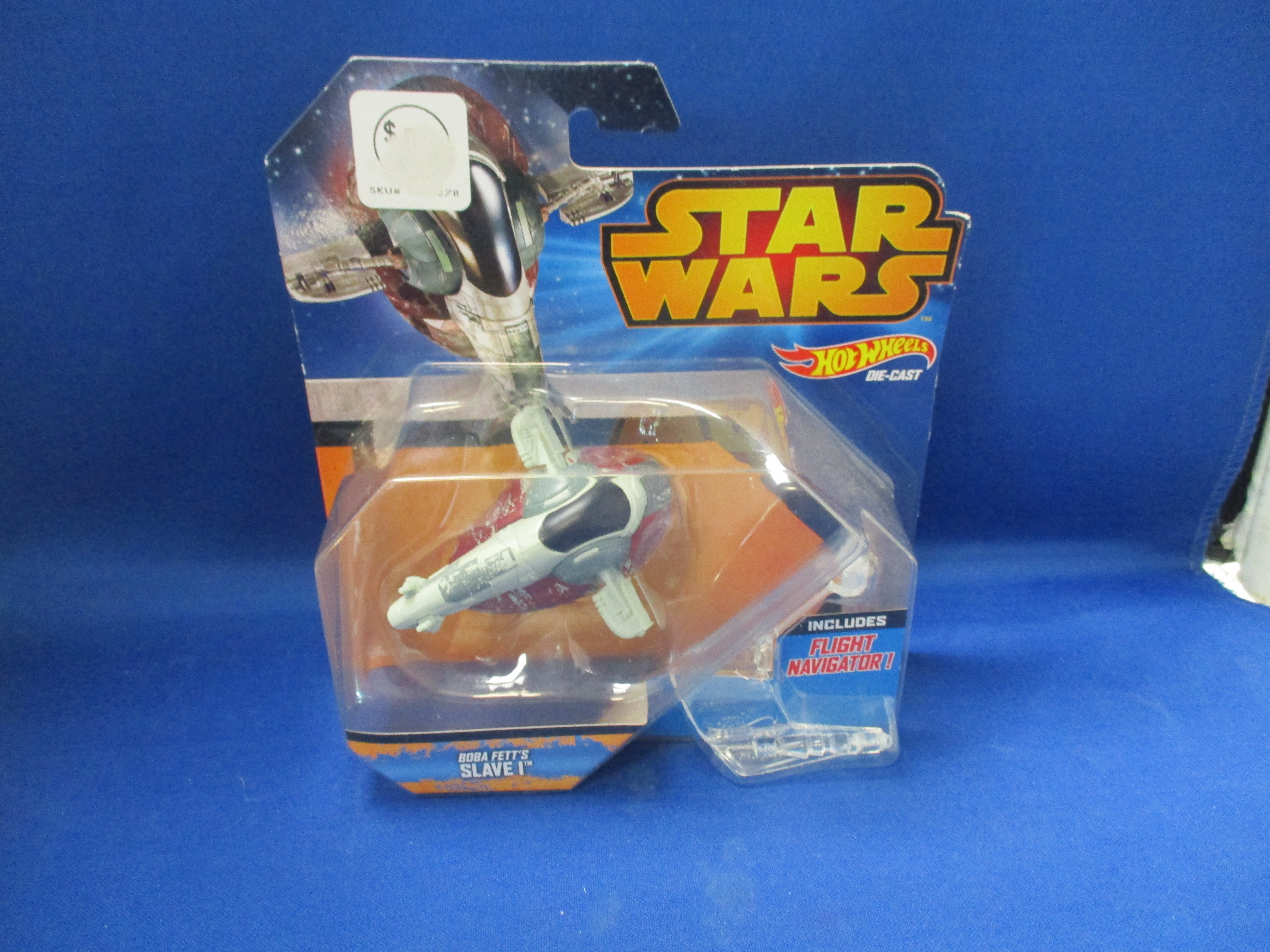 Hot Wheels Star Wars Boba Fett's Slave I with Flight Navigator