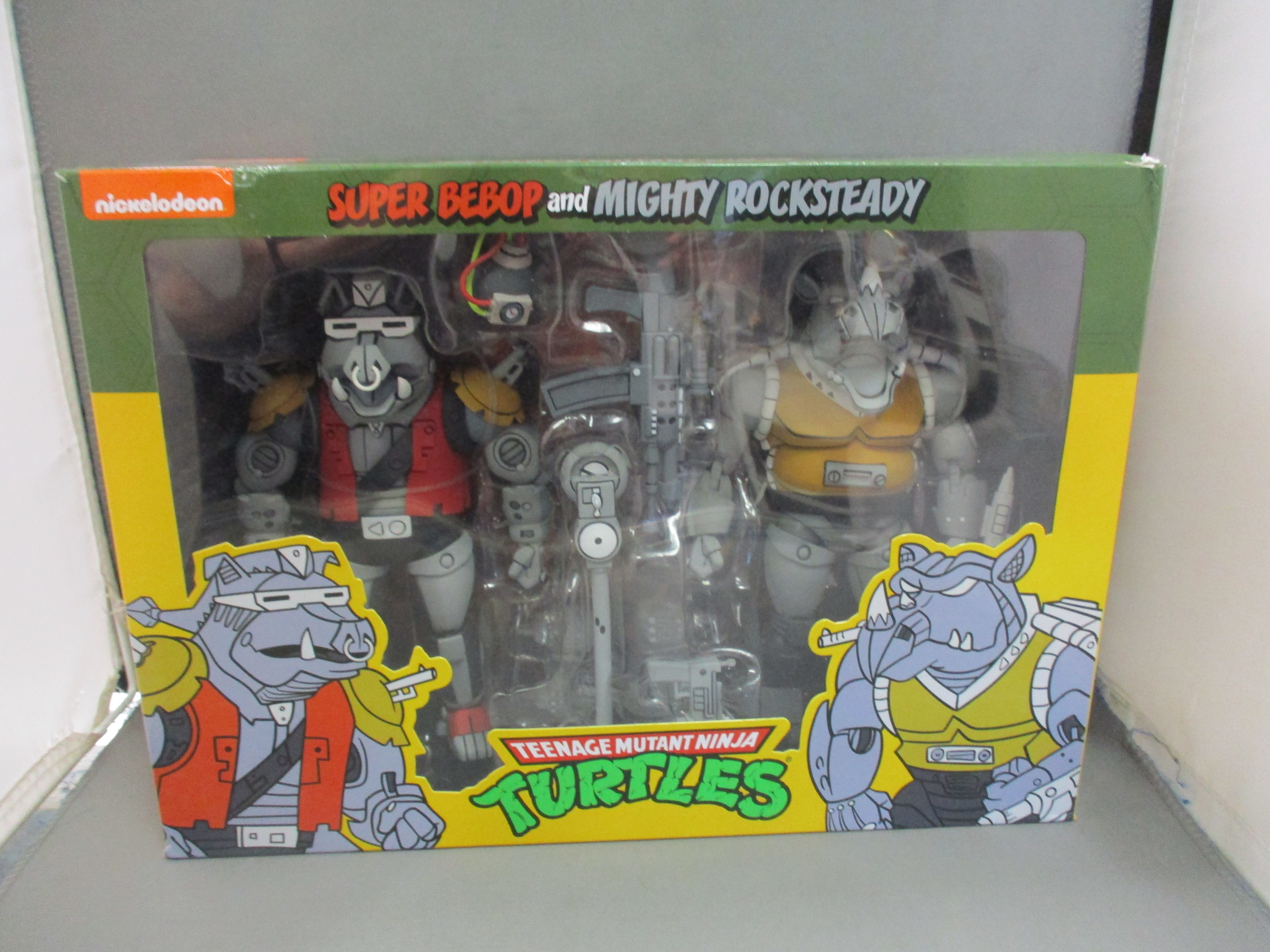 NECA Teenage Mutant Ninja Turtles Super Bebop & Mighty Rocksteady