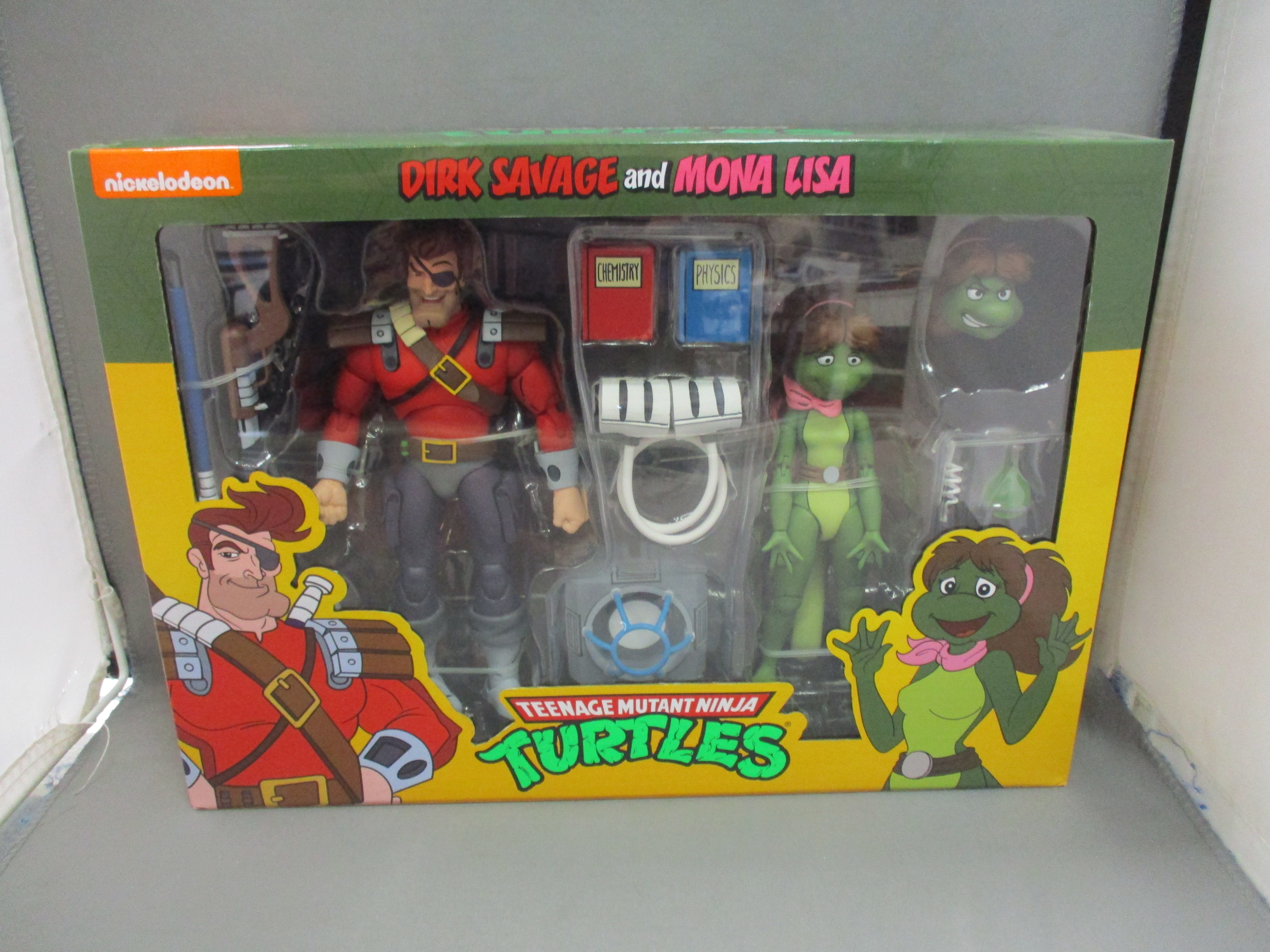 NECA Teenage Mutant Ninja Turtles Dirk Savage & Mona Lisa