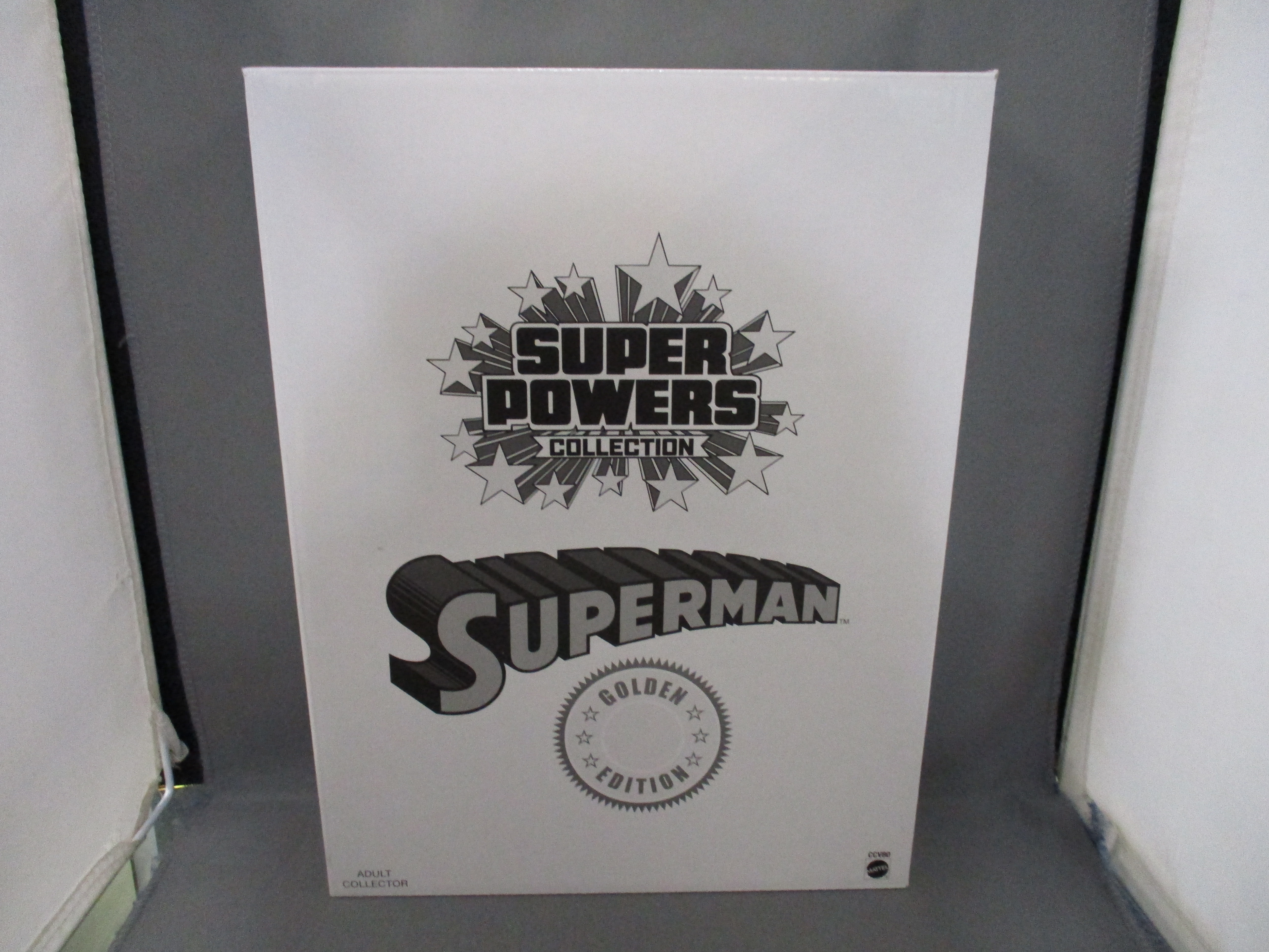 Matty Collector Super Powers Collection Superman Golden Edition
