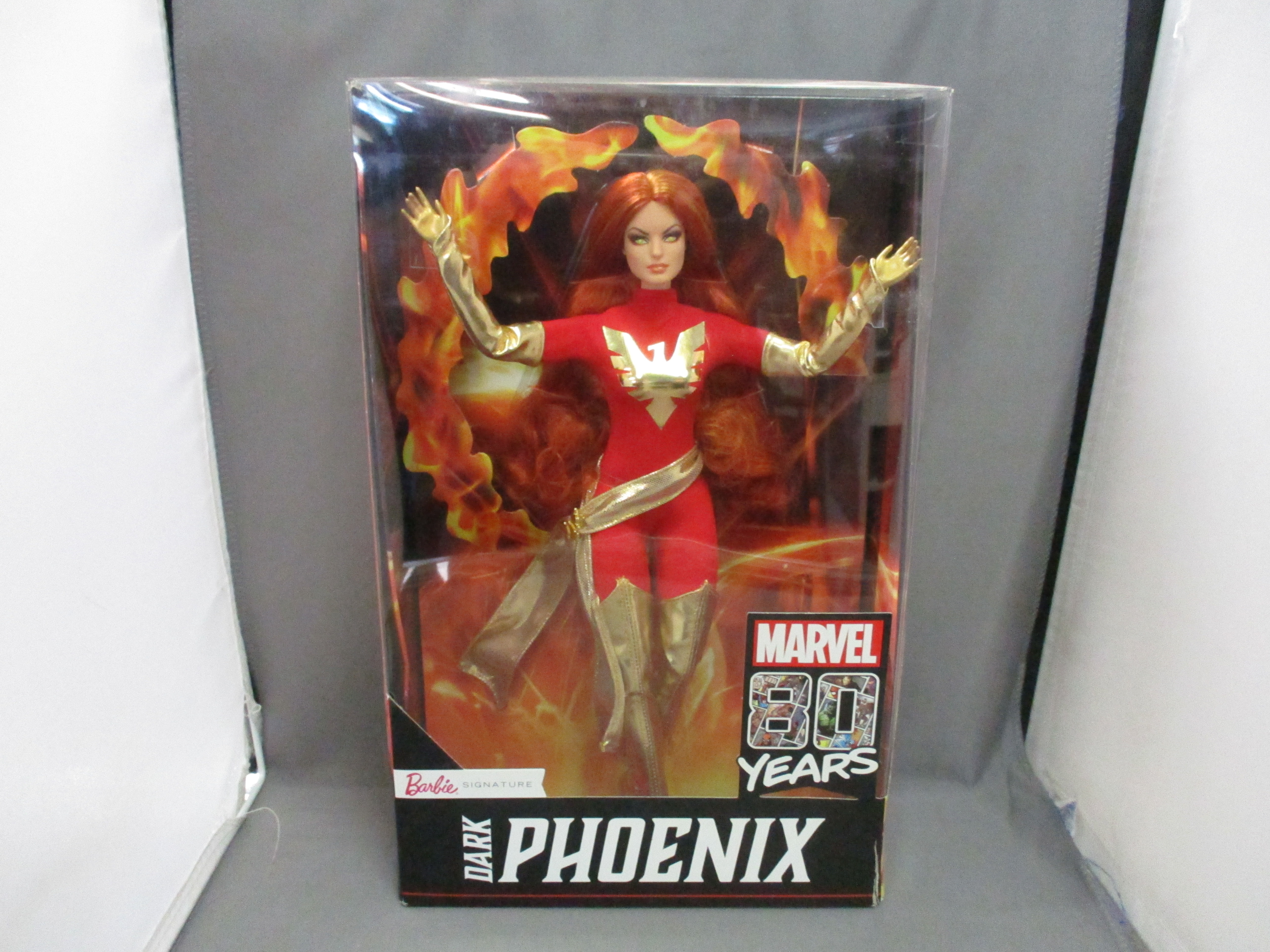 Marvel 80th Anniversary Barbie Signature Dark Phoenix Exclusive Doll