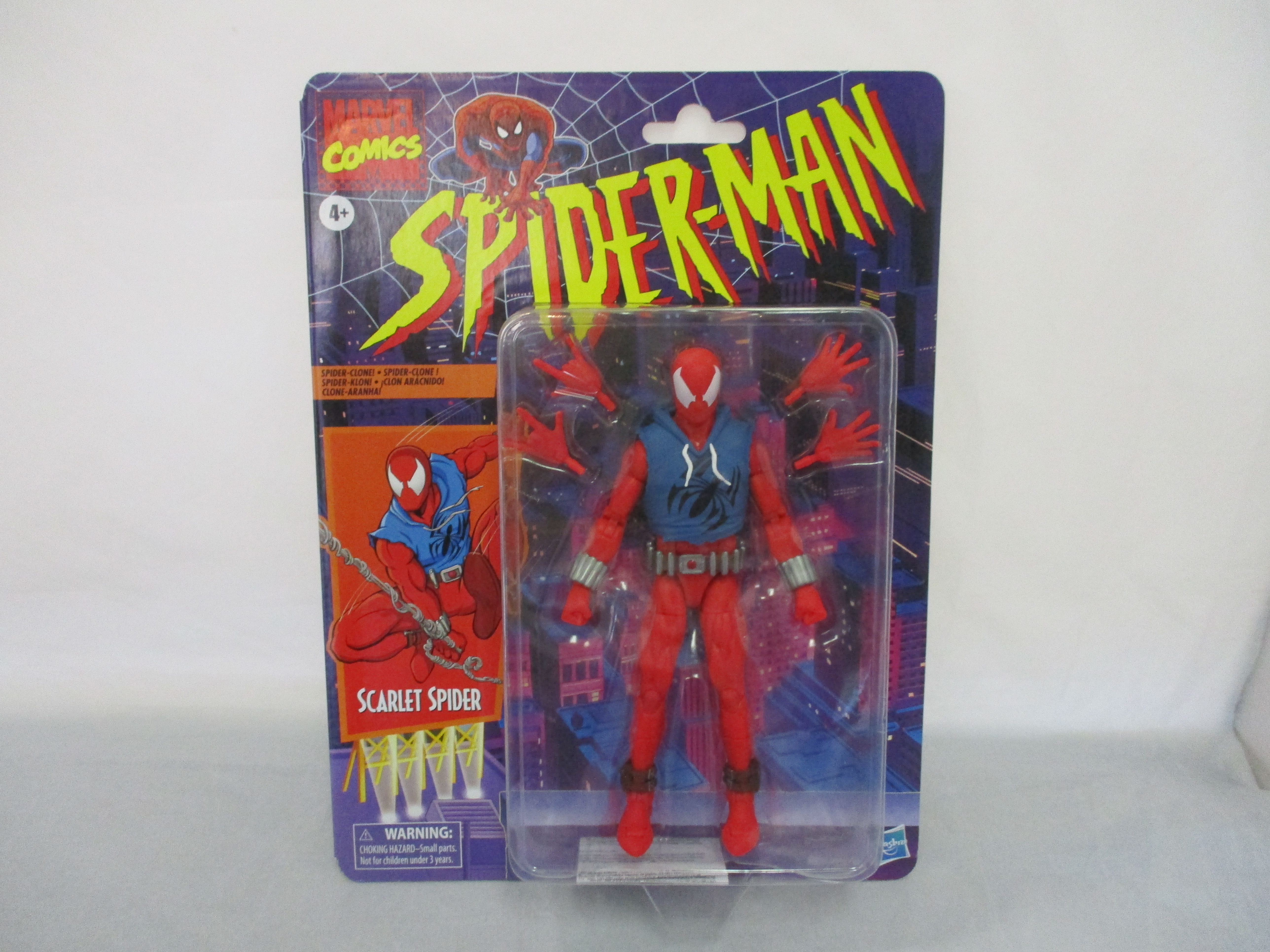 Marvel Legends Retro Card Spider-Man Scarlet Spider