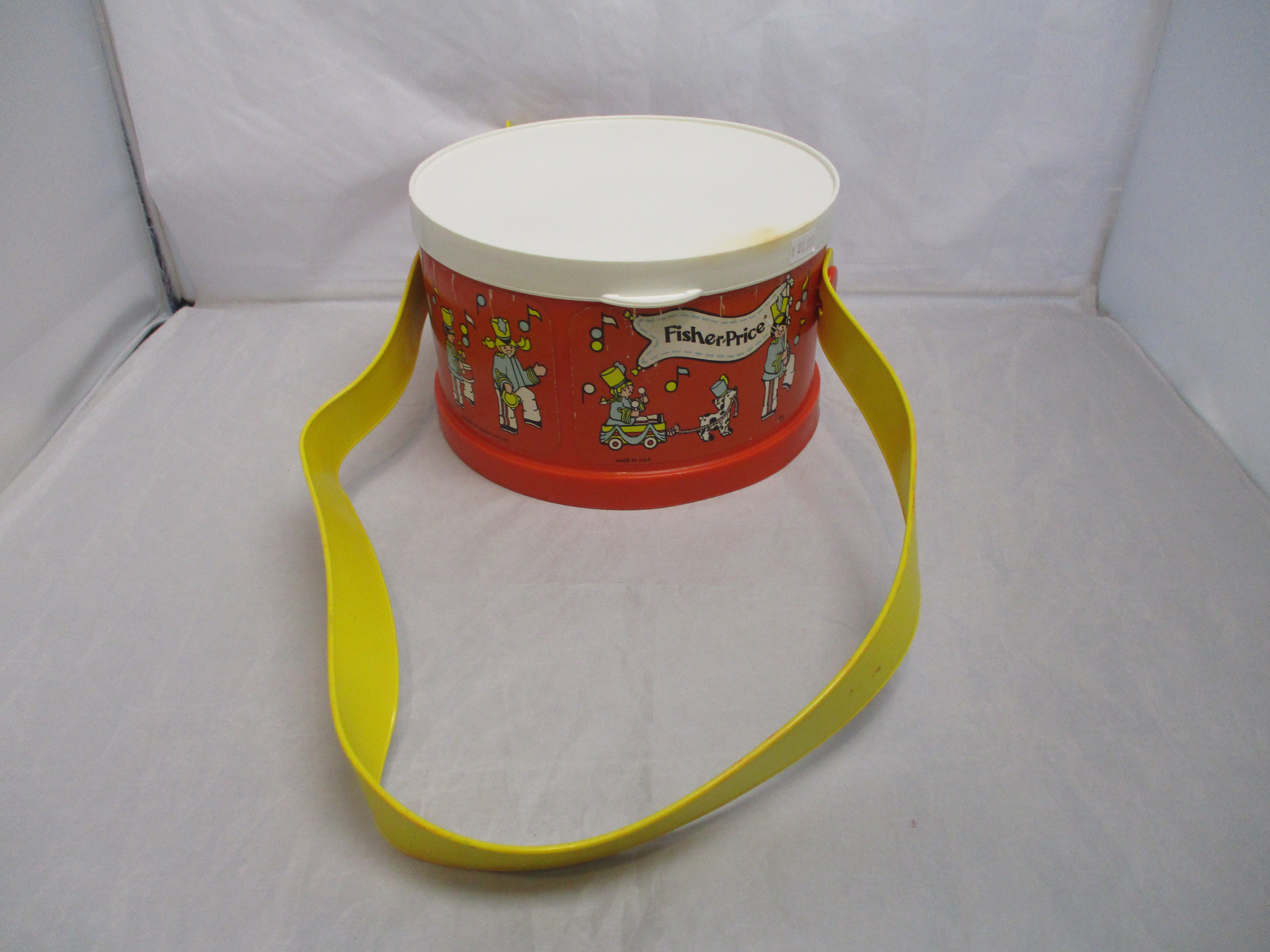 Vintage Fisher Price Marching Band Drum Set #921