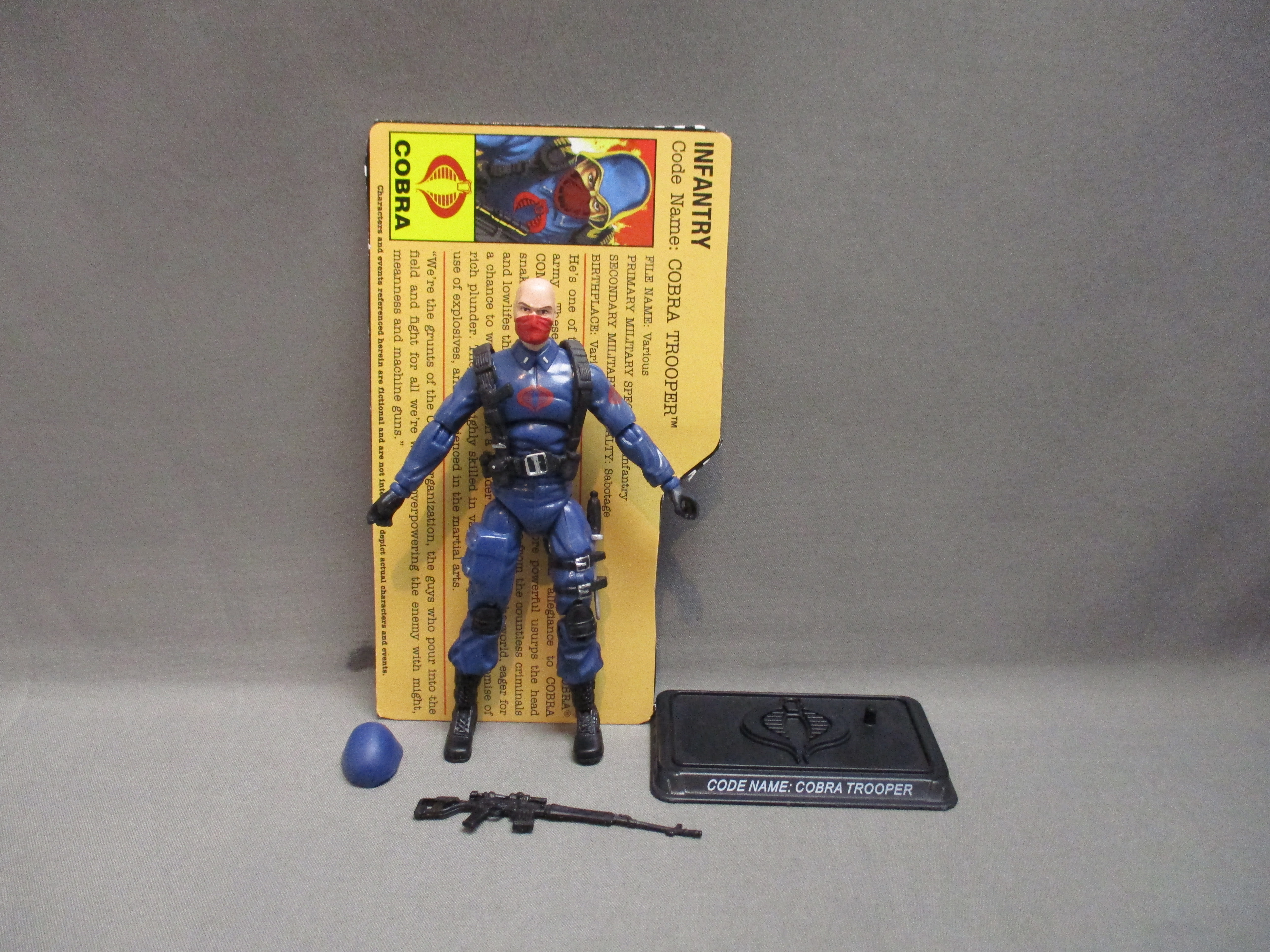 G.I. Joe V12 Cobra Infantry Trooper