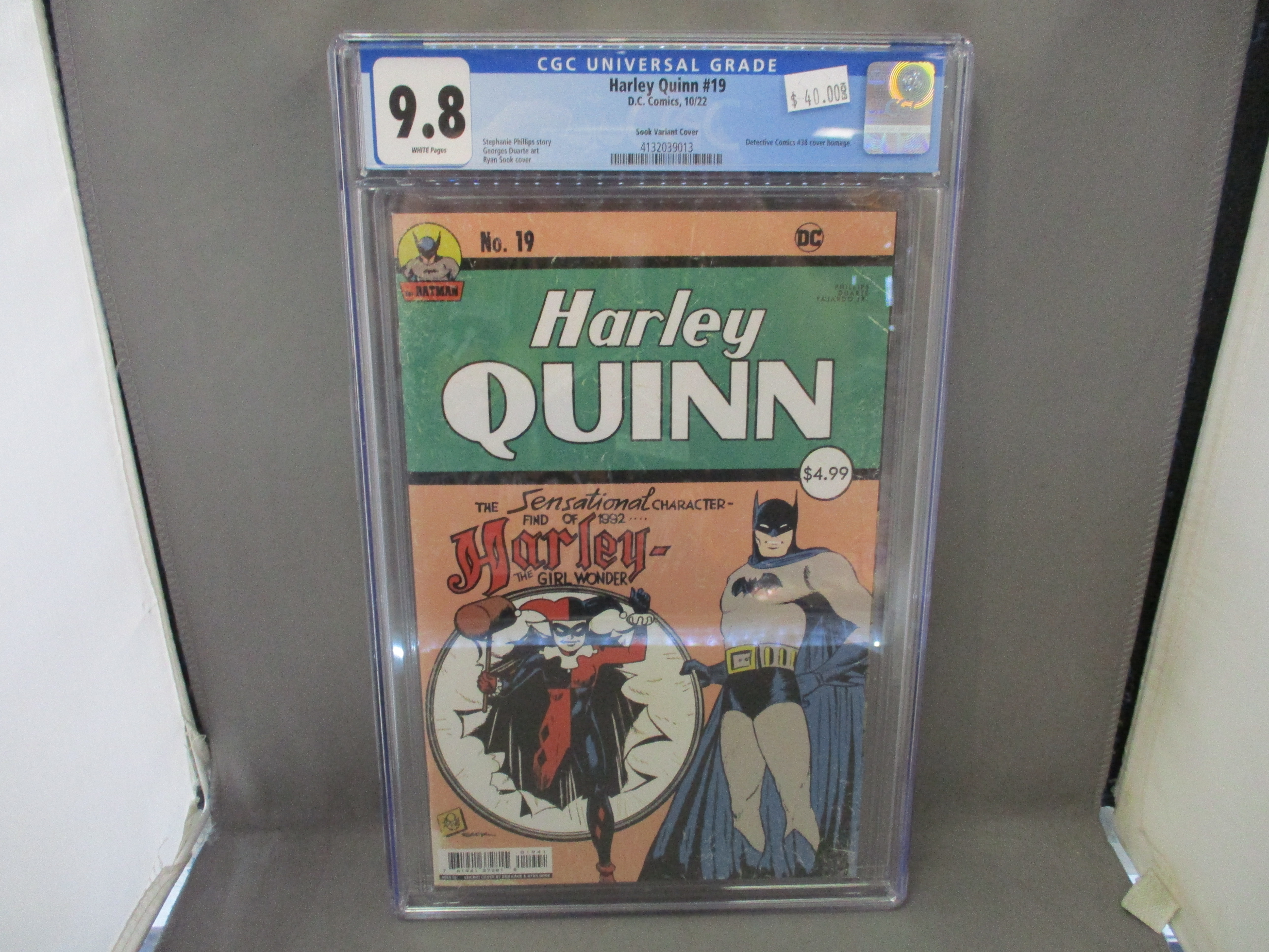 Harley Quinn # 19 October 2022 CGC 9.8