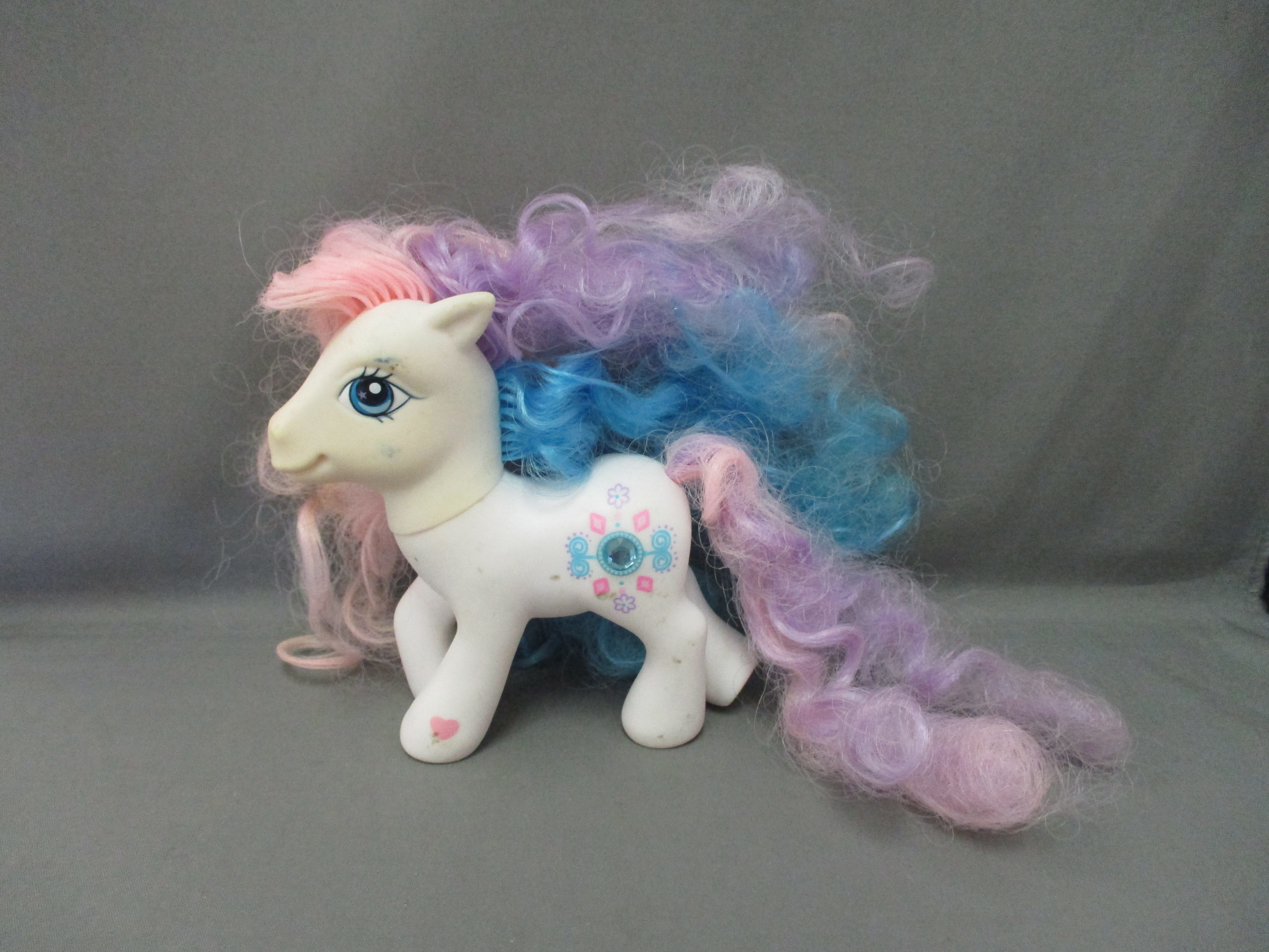 My Little Pony G3 2006 Fancy Hair Ponies Precious Gem