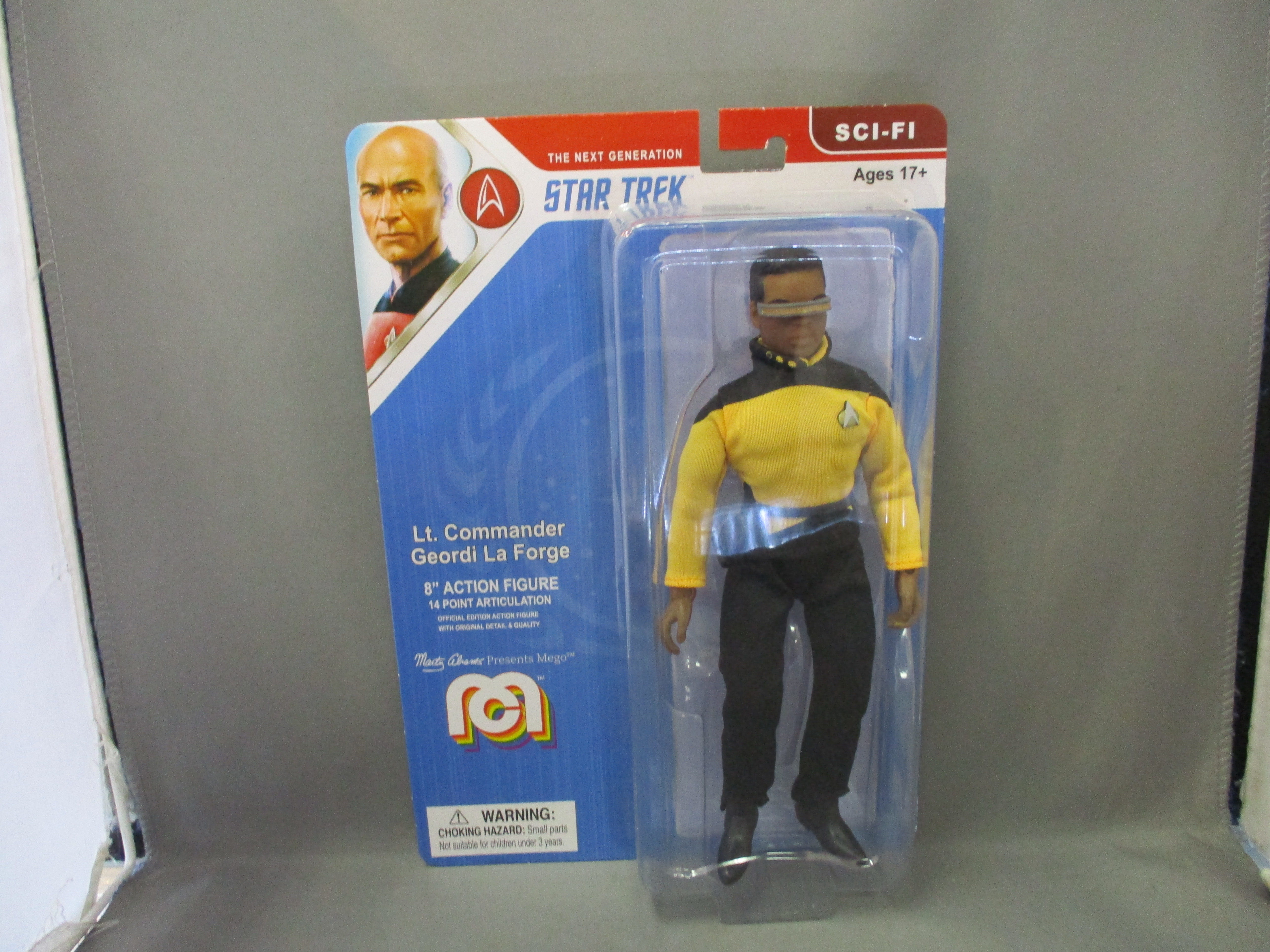 Mego Star Trek LT. Commander Geordi La Forge