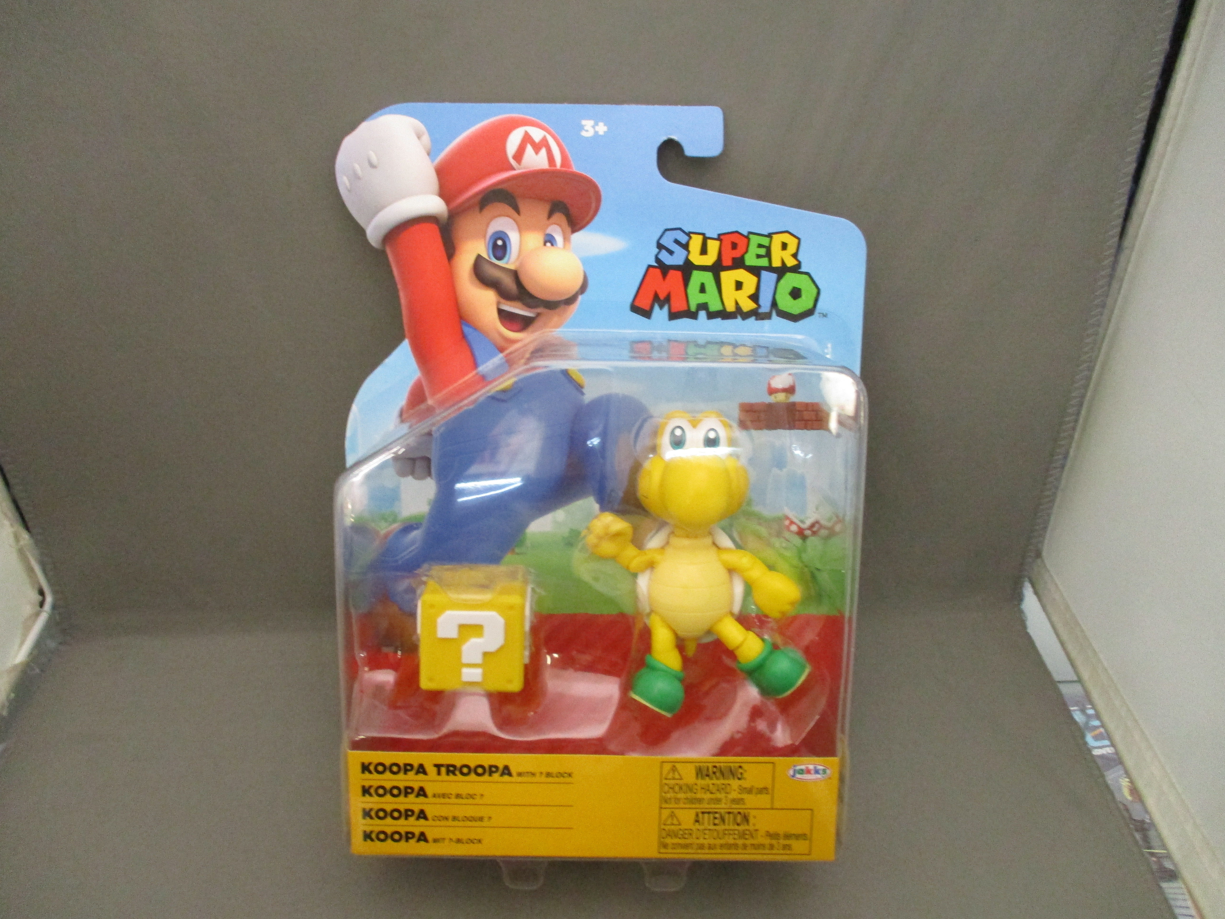 Nintendo Super Mario Bros. Koopa Troopa With ? Block