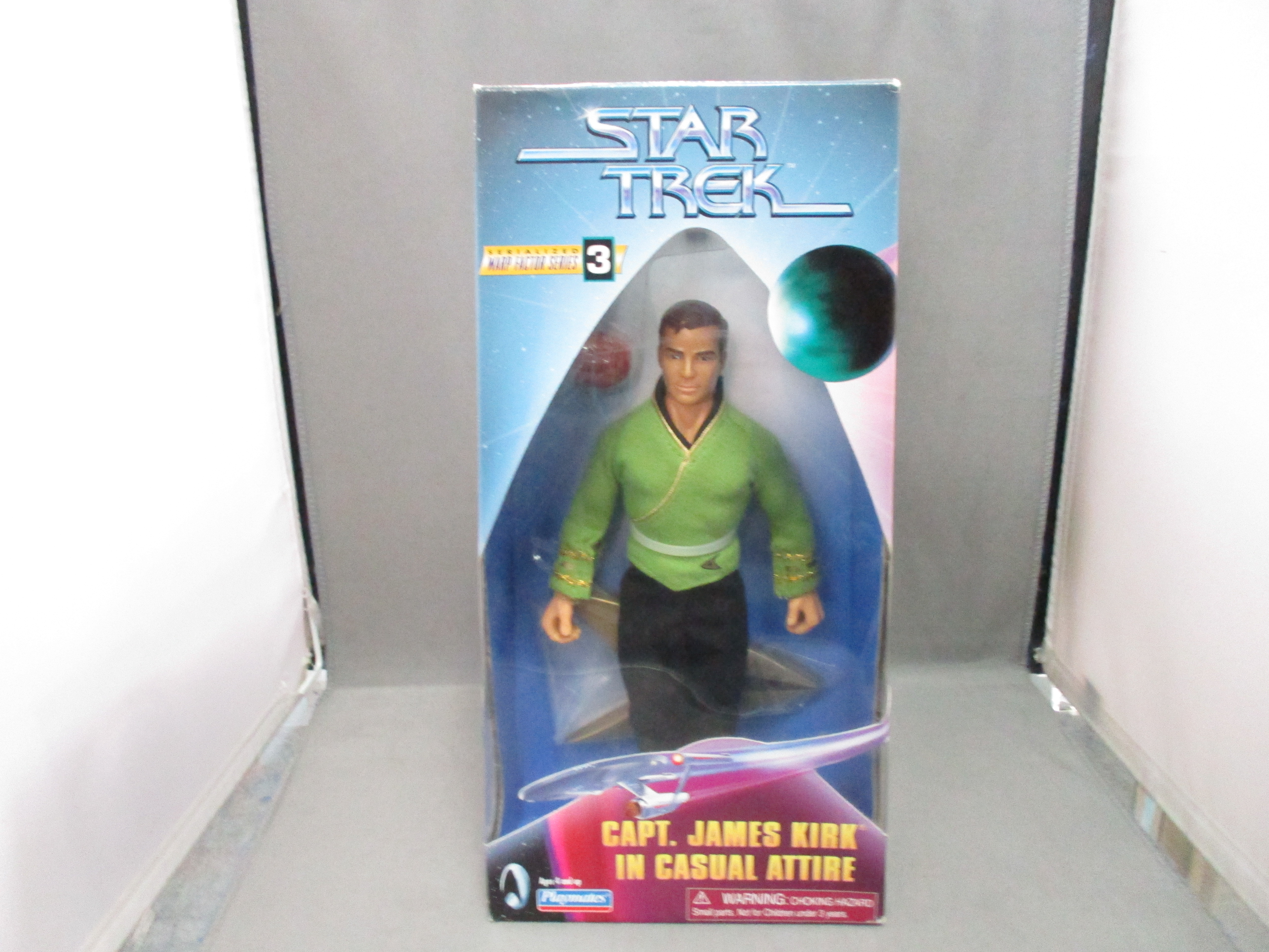 Warp Factor Series 3 10" Captain James Kirk In Casual Attire