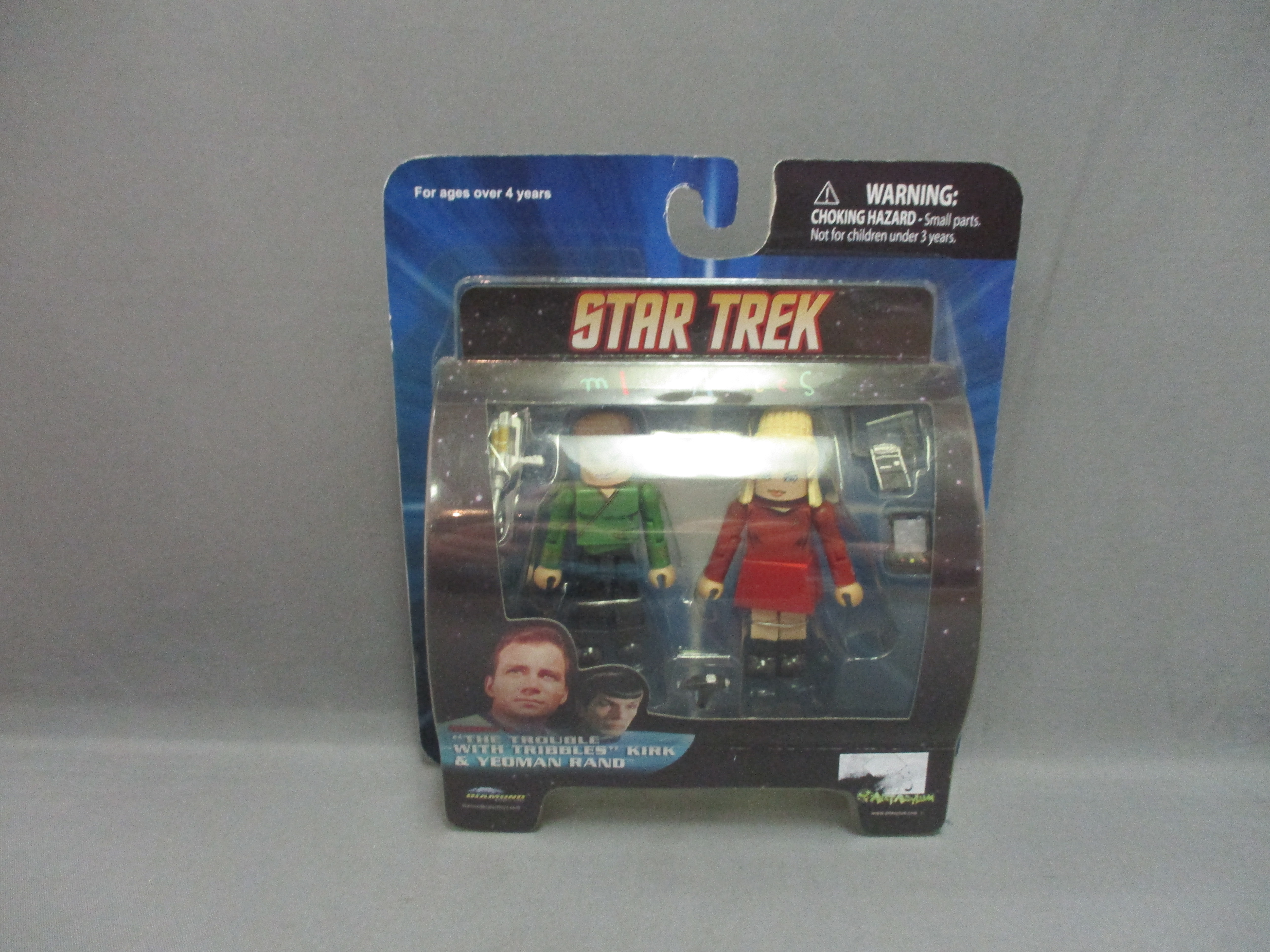 Star Trek Minimates The Trouble With Tribbles Kirk & Yeoman Rand 2 Pack