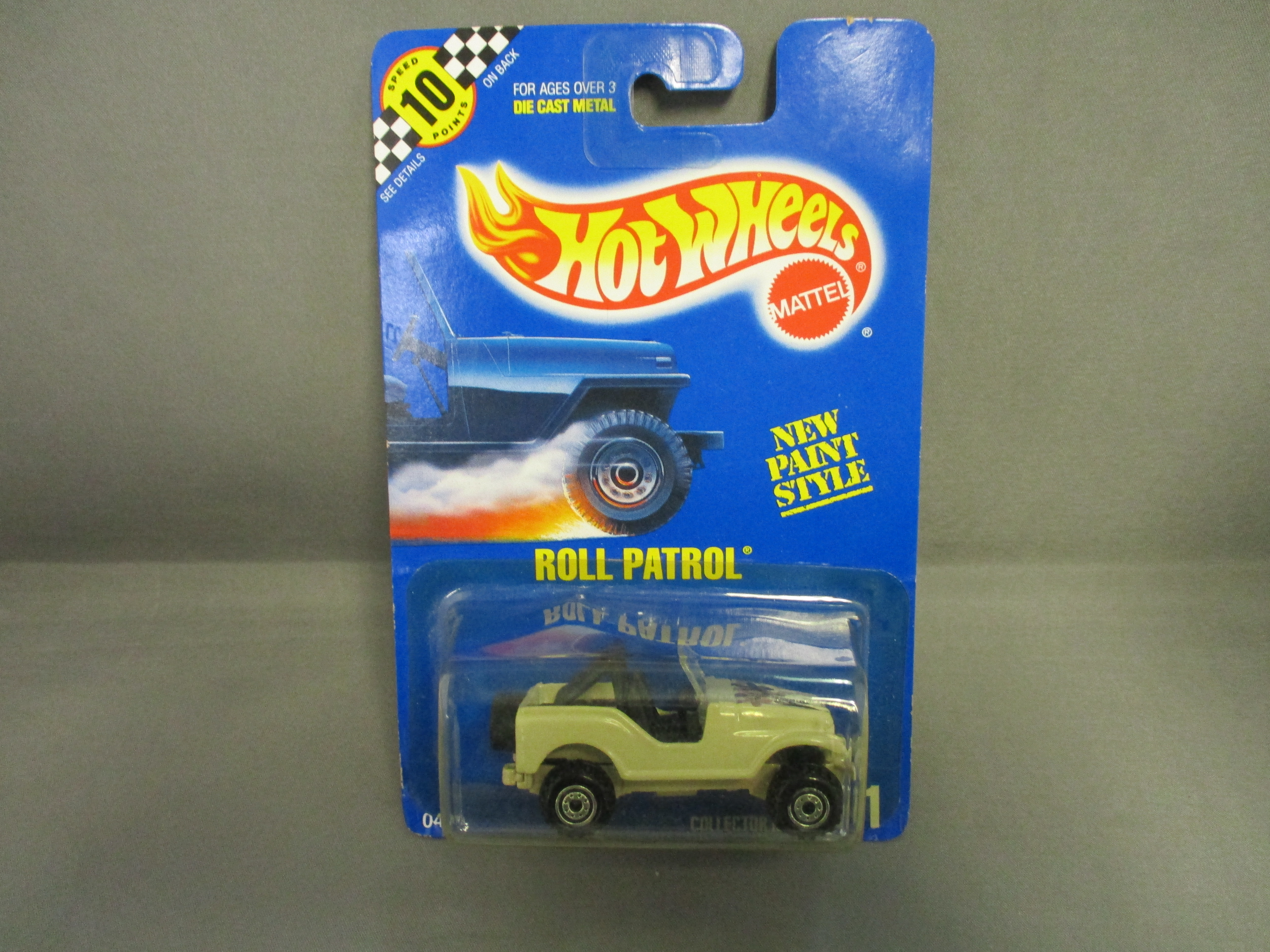 1990 Hot Wheels #161 Roll Patrol