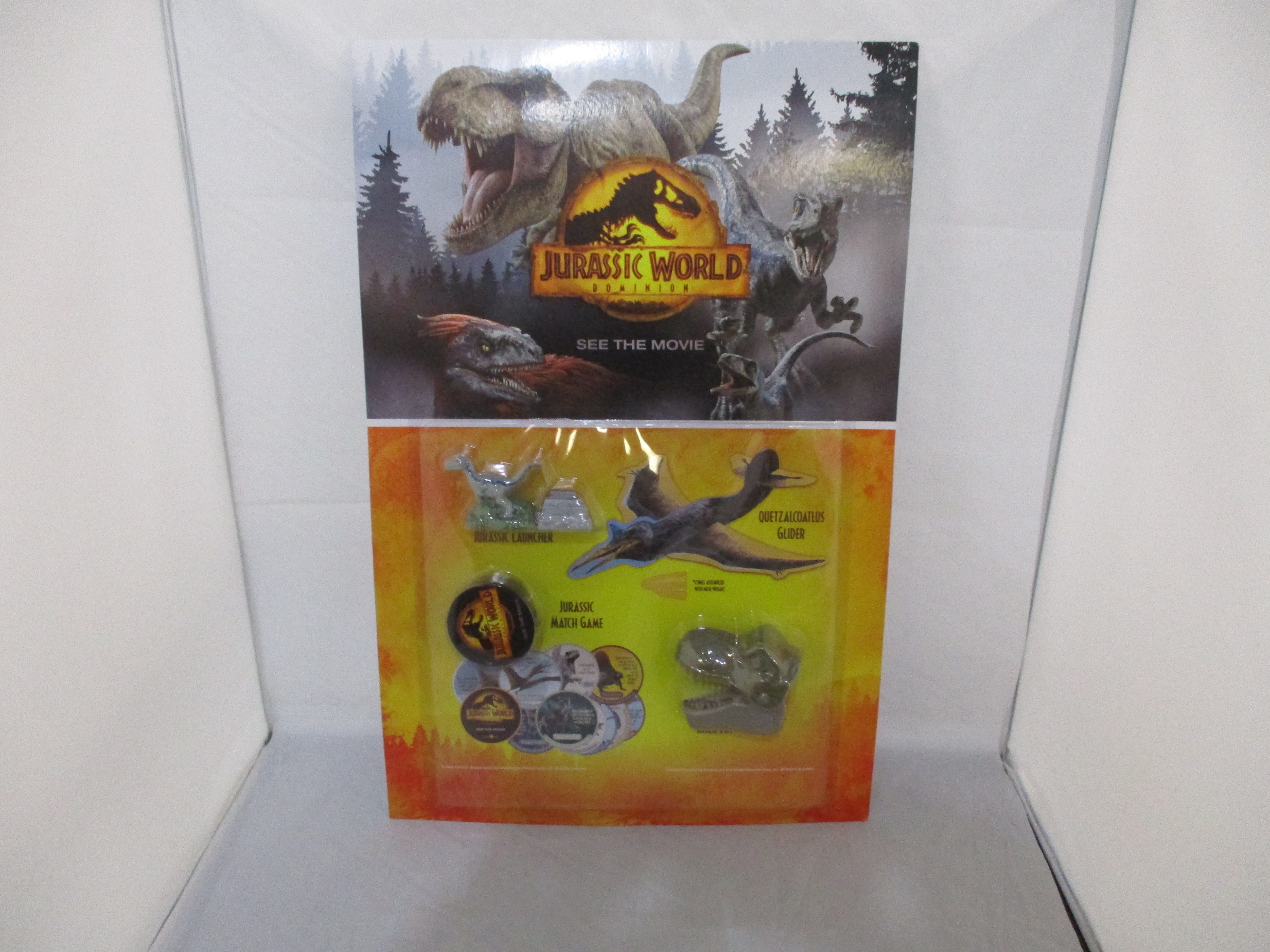 Hardee's Store Display Jurassic World Toys