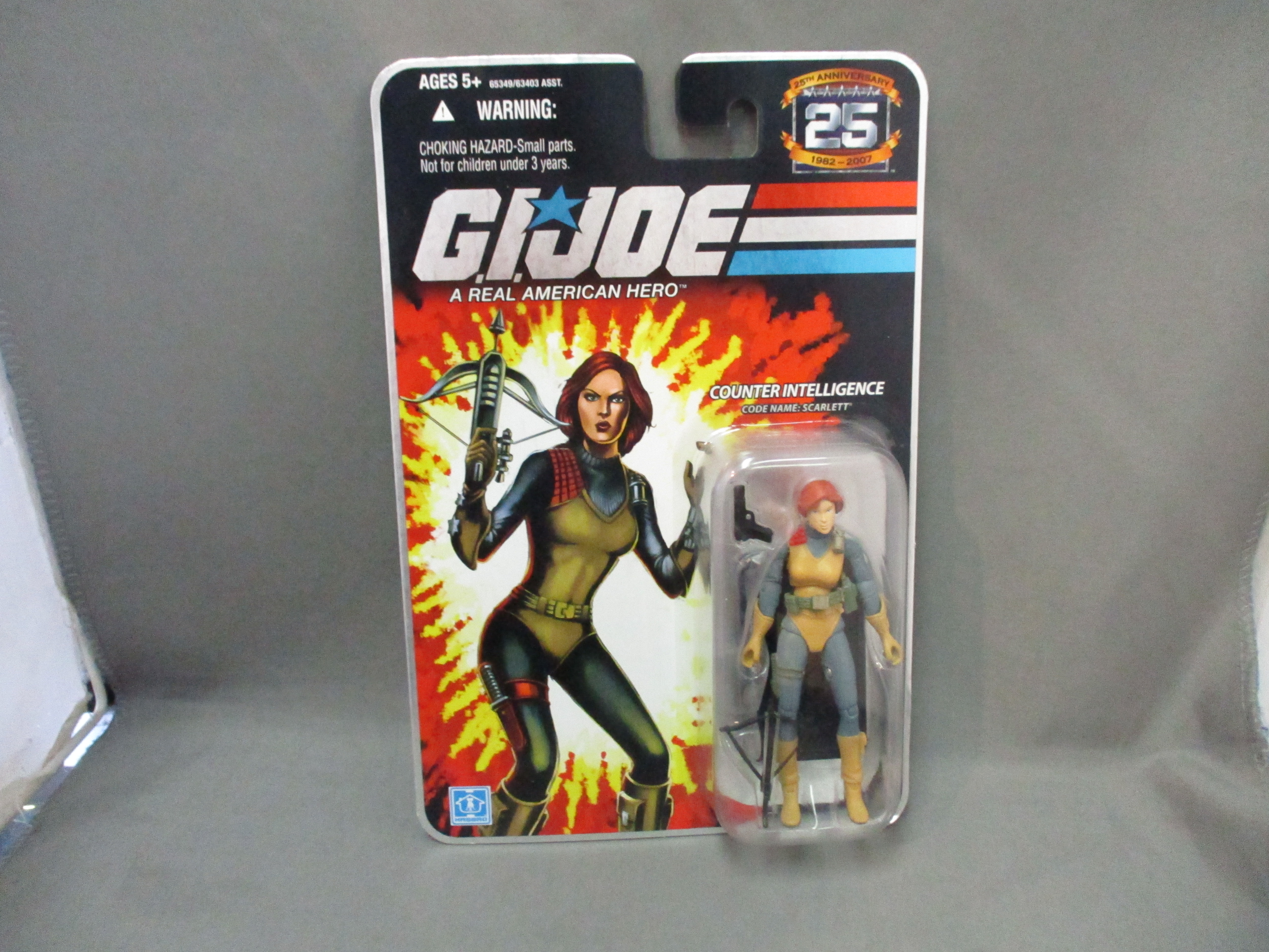 G.I.Joe 25th Anniversary Scarlett