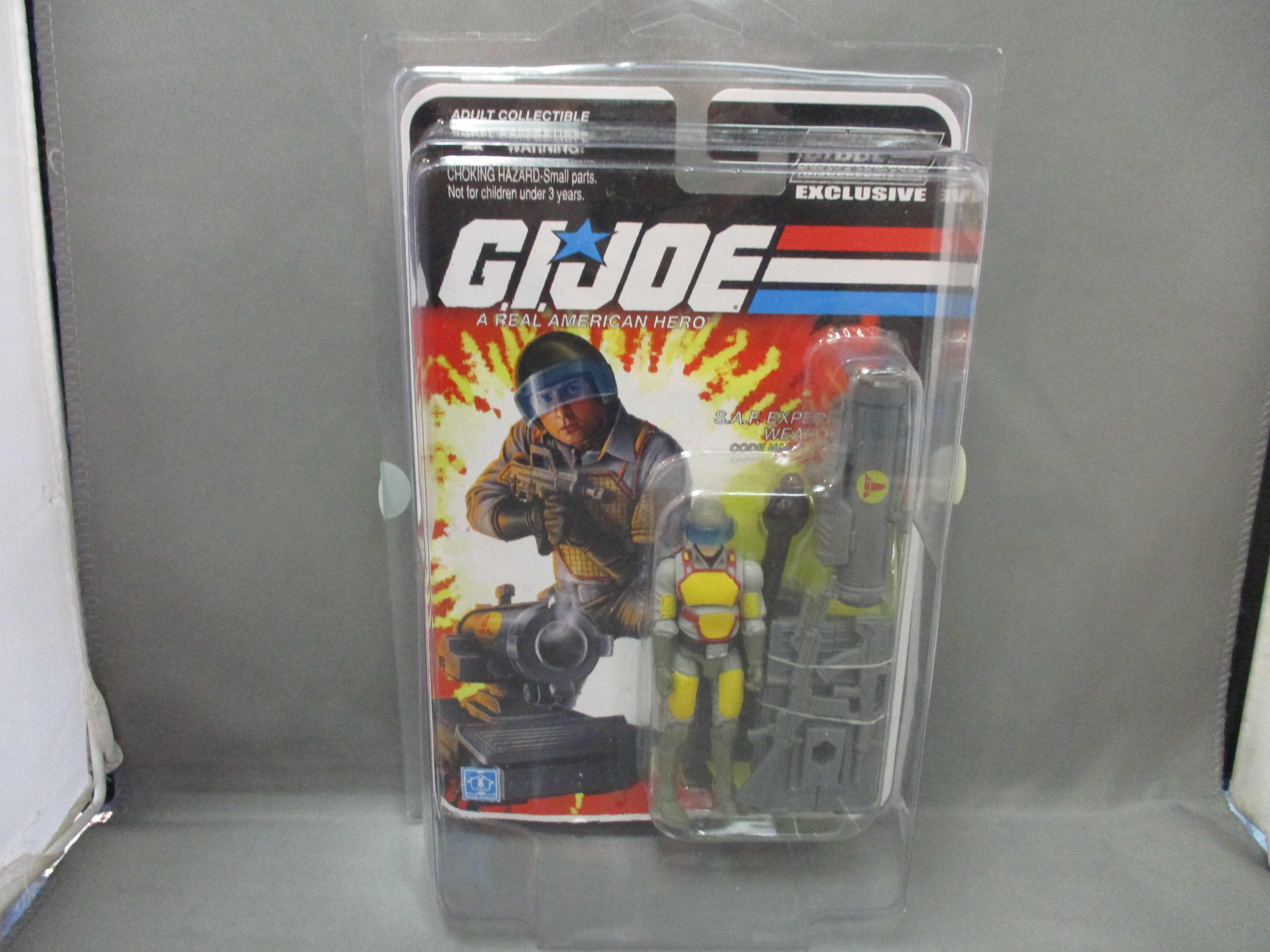 G.I.Joe Club Exclusive S.A.F. Experimental Weapons Bombardier