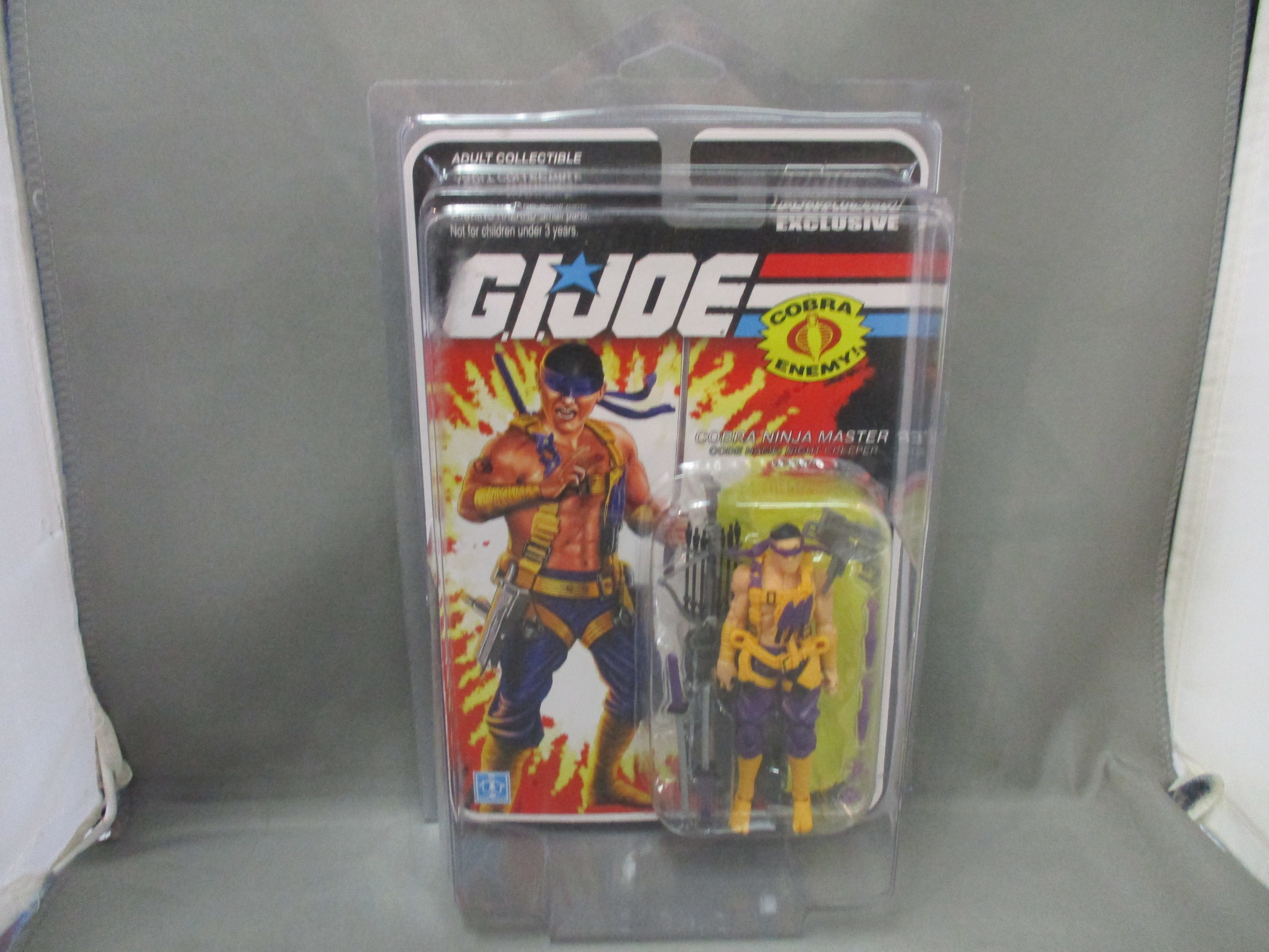 G.I.Joe Club Exclusive Supreme Ninja Master Night Creeper Leader