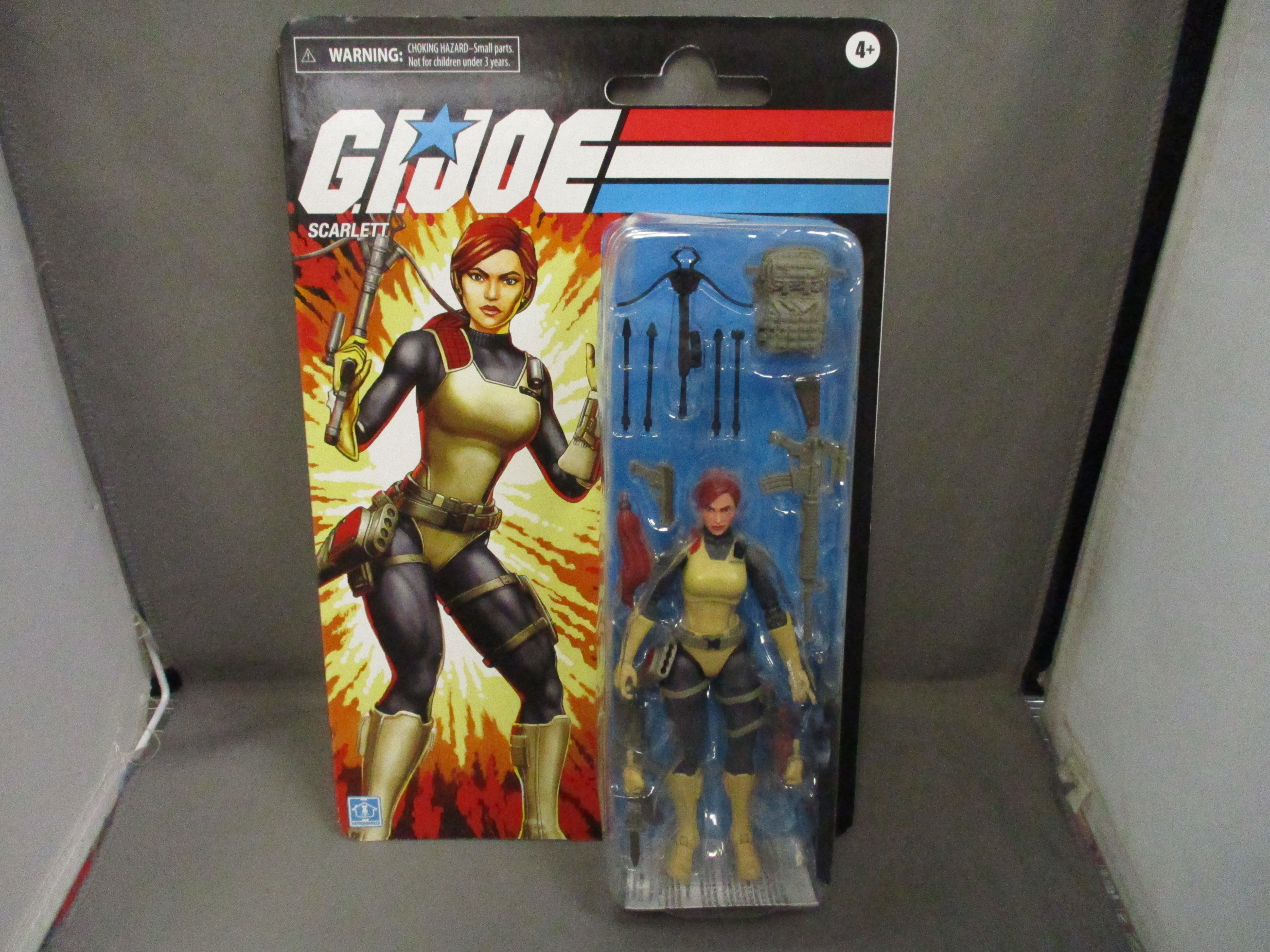 G. I. Joe Classified Retro Scarlett