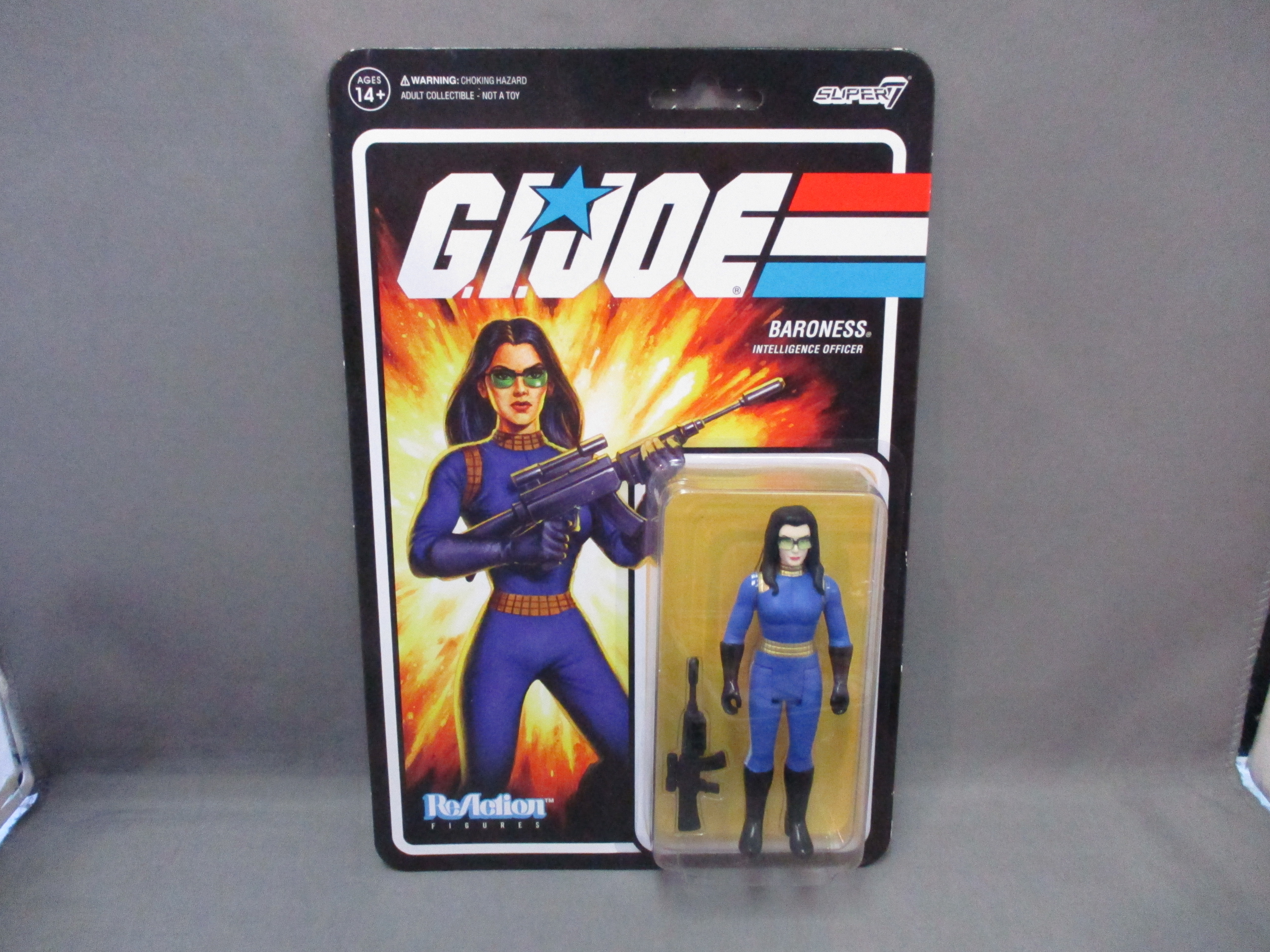 Super 7 Reaction G.I.Joe Baroness