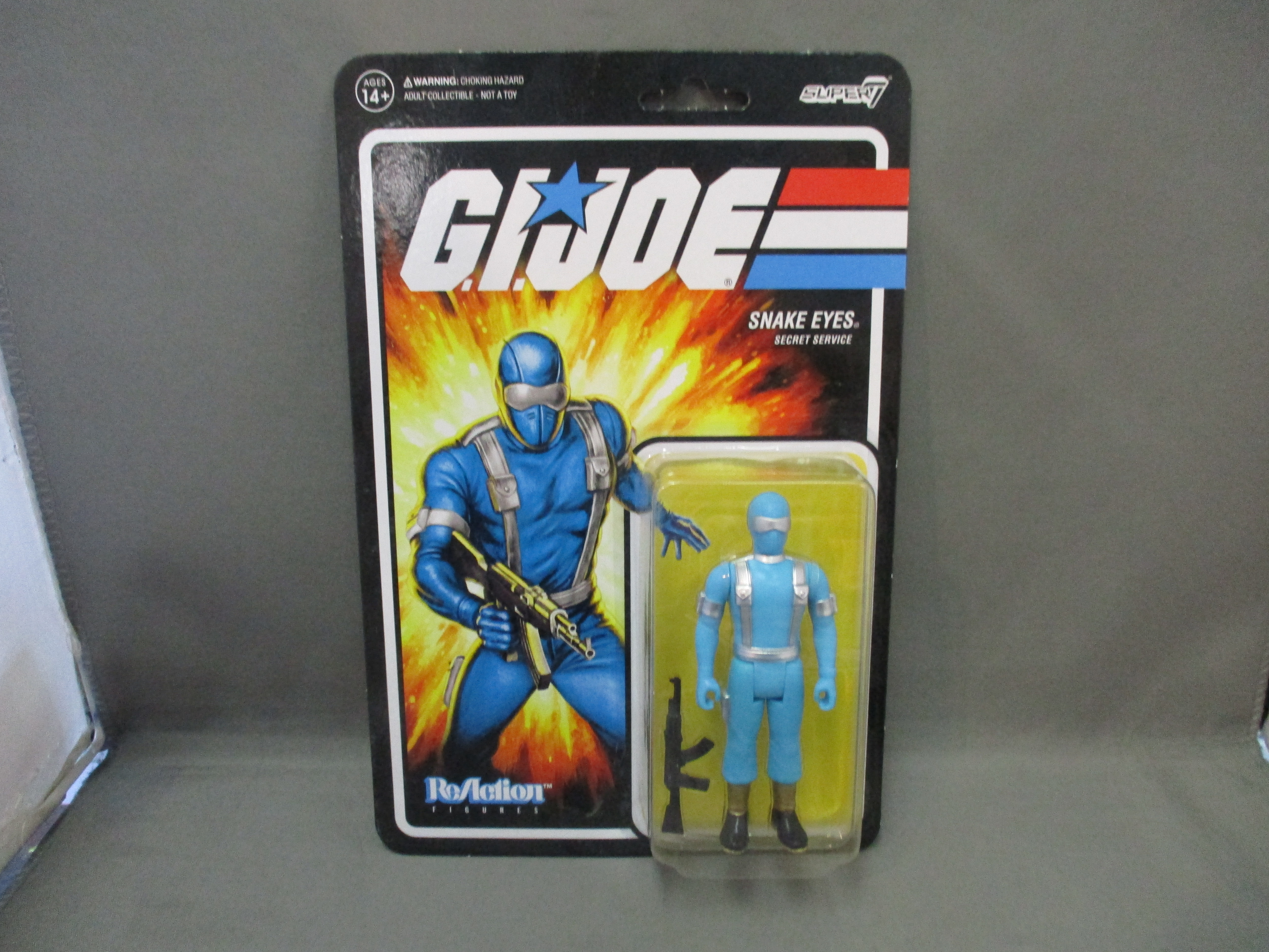 Super 7 Reaction G.I.Joe Snake Eyes