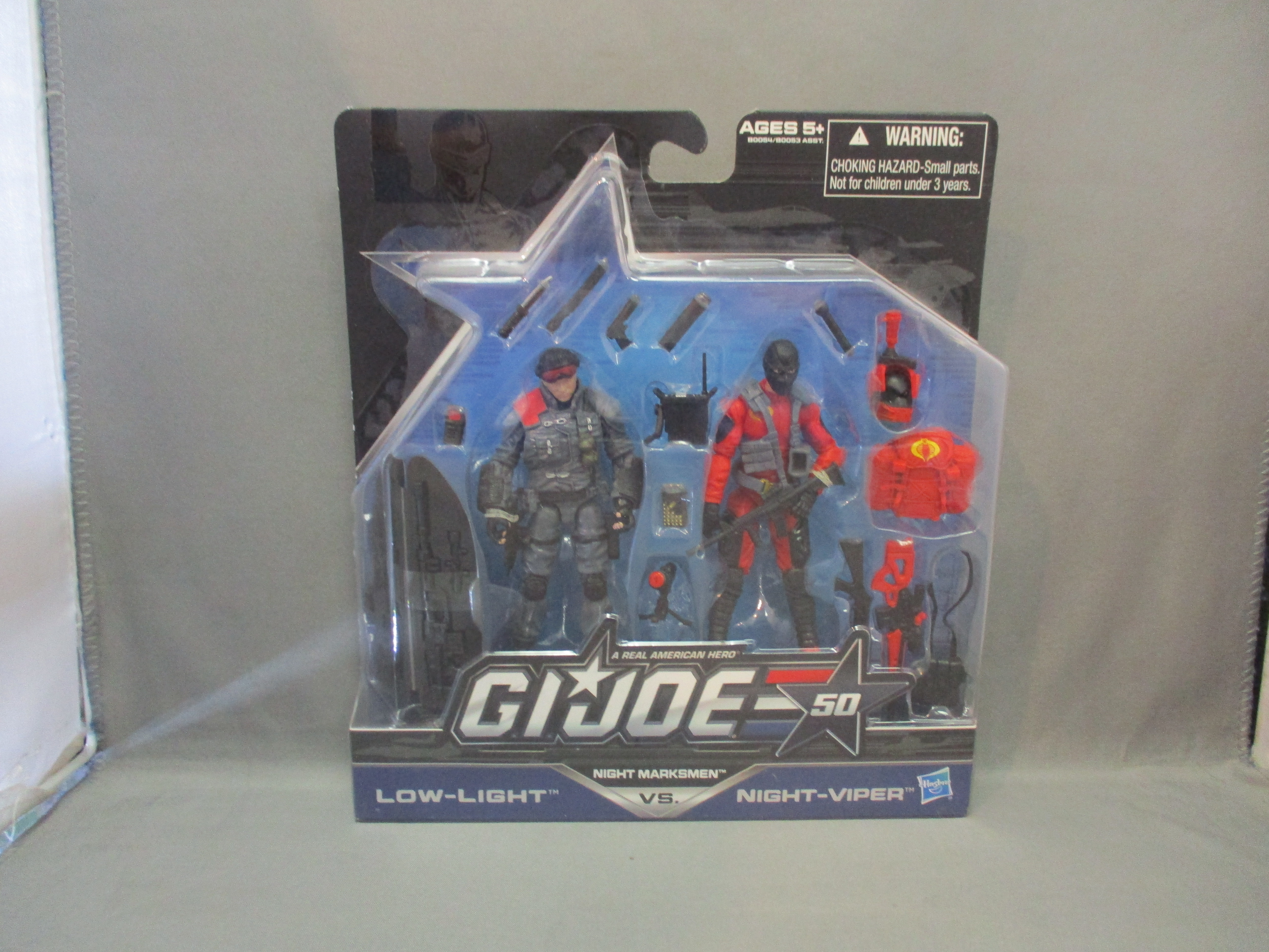 G.I. Joe 50th Anniversary Low-Light Vs. Night-Viper