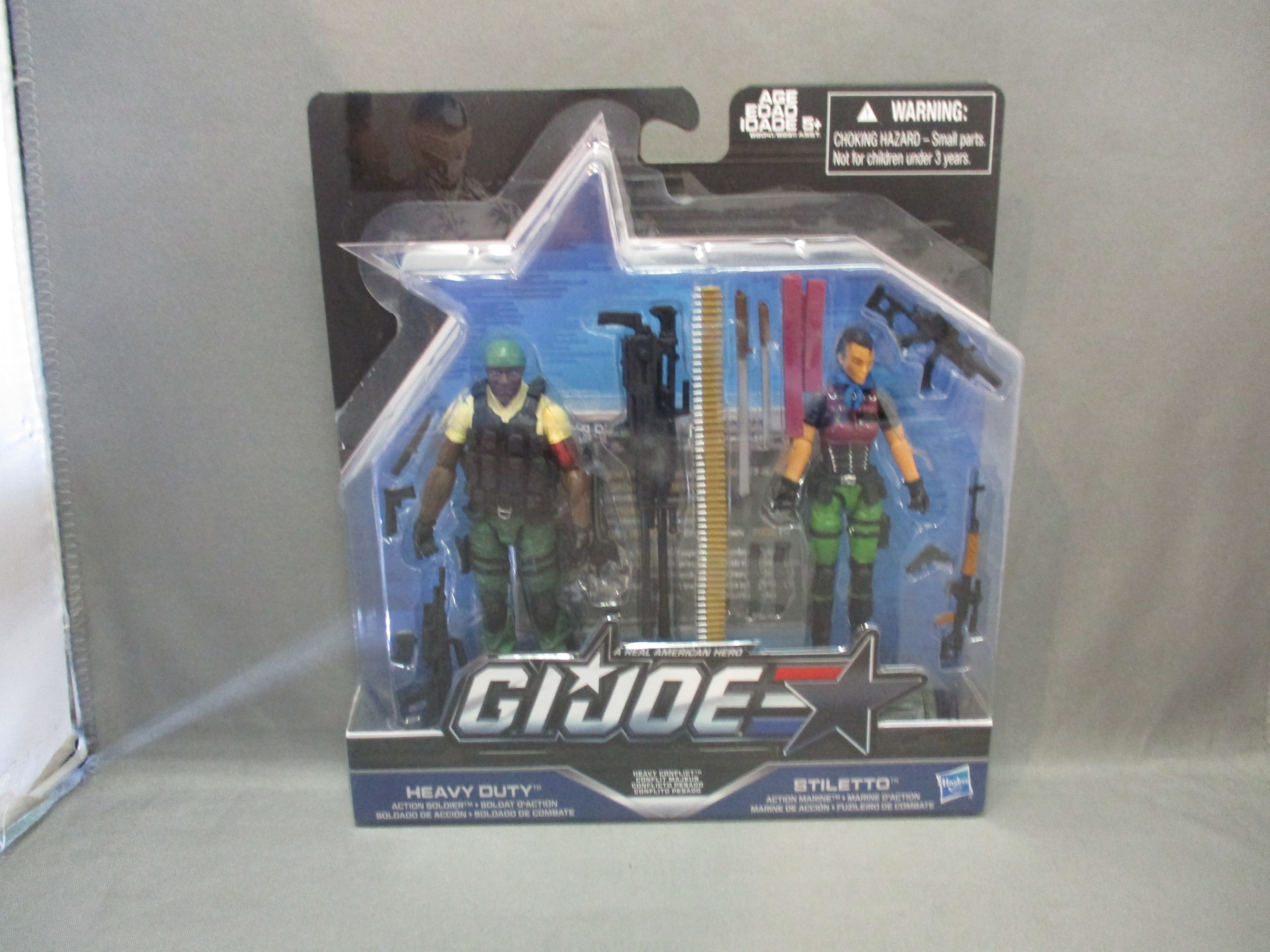 G.I. Joe 50th Anniversary Heavy Duty & Stiletto