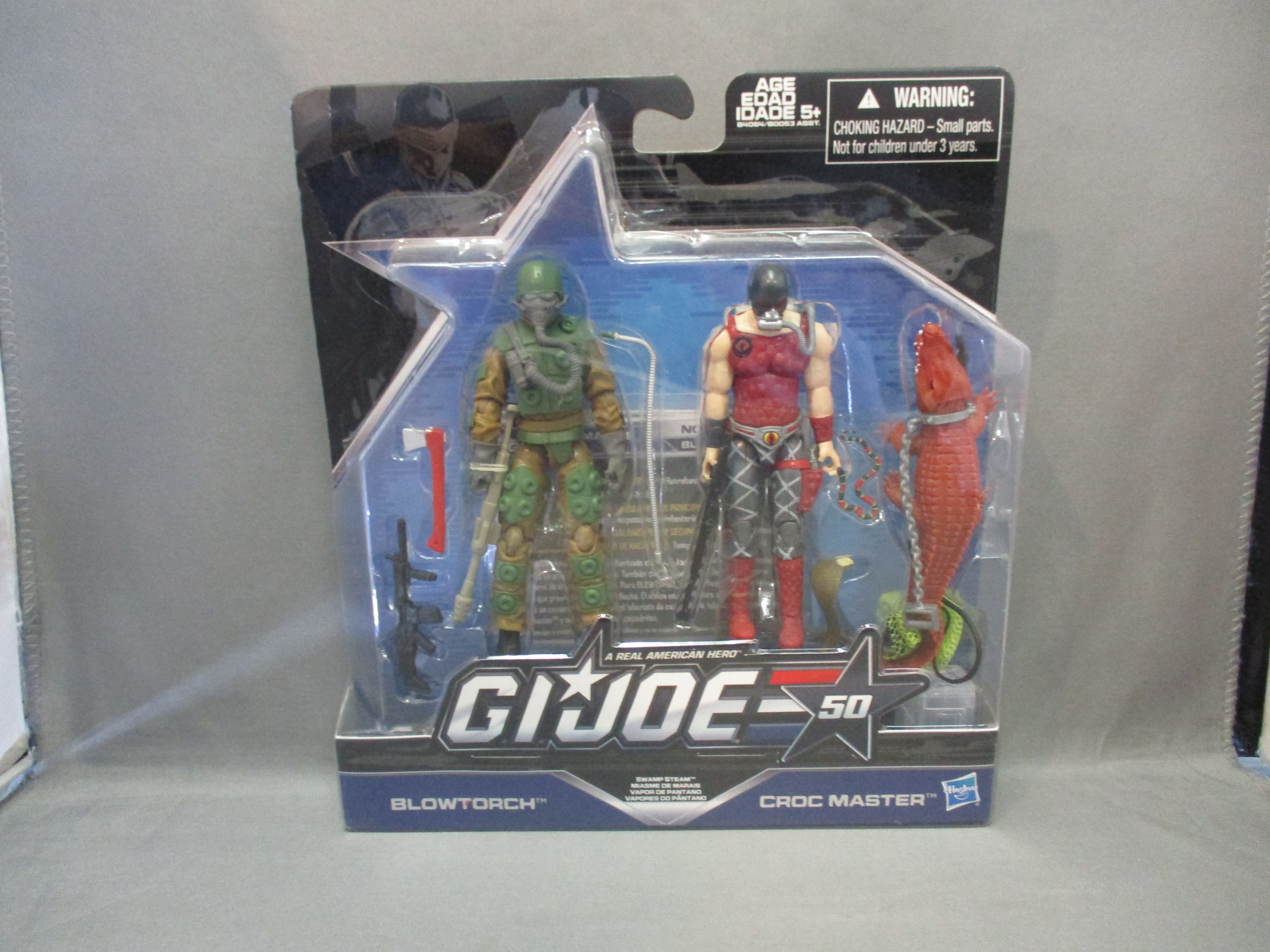 G.I. Joe 50th Anniversary Blowtorch & Crocmaster