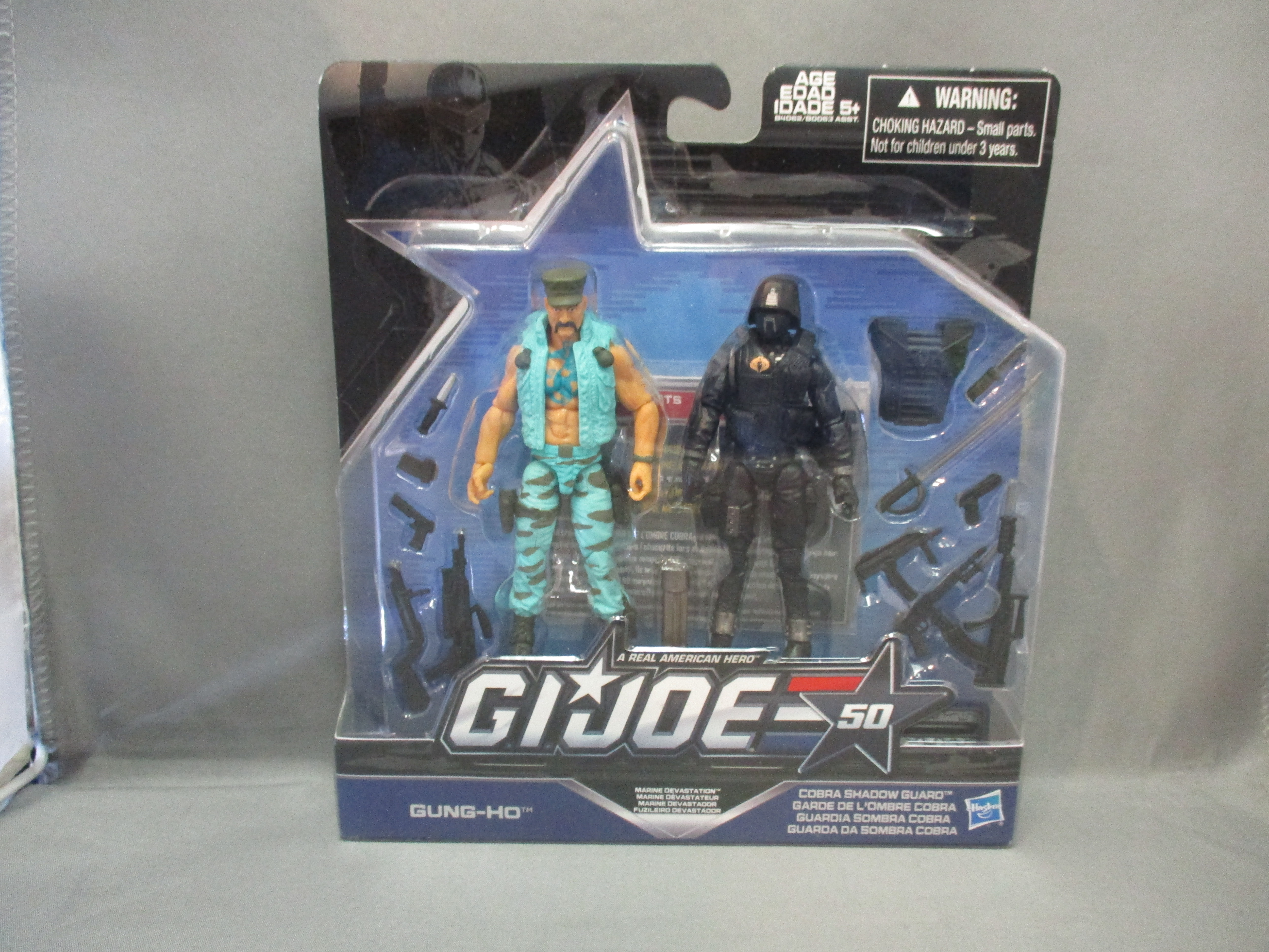 G.I. Joe 50th Anniversary Gung-Ho & Cobra Shadow Guard