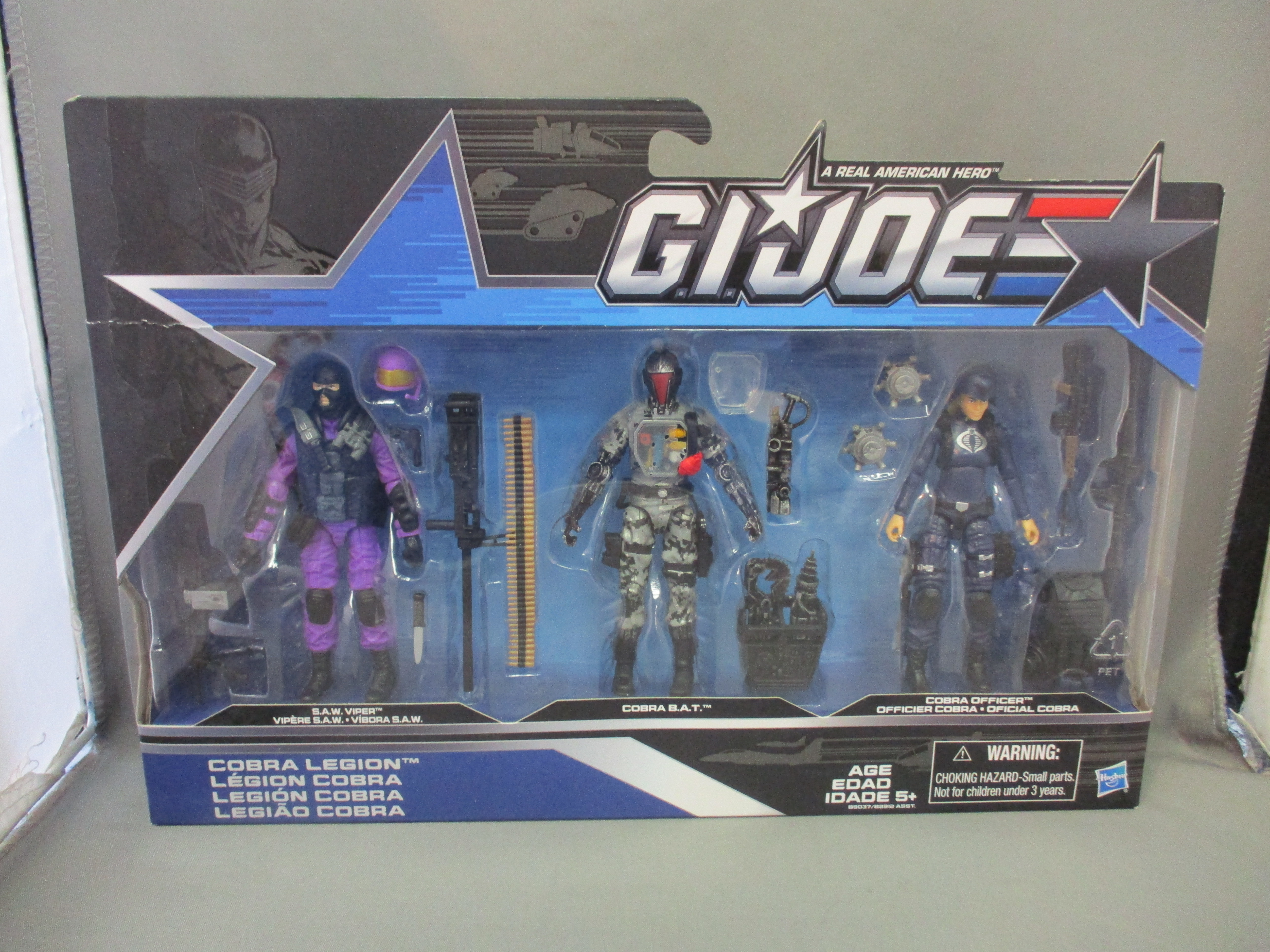 G.I. Joe 50th Anniversary Cobra Legion 3 Pack