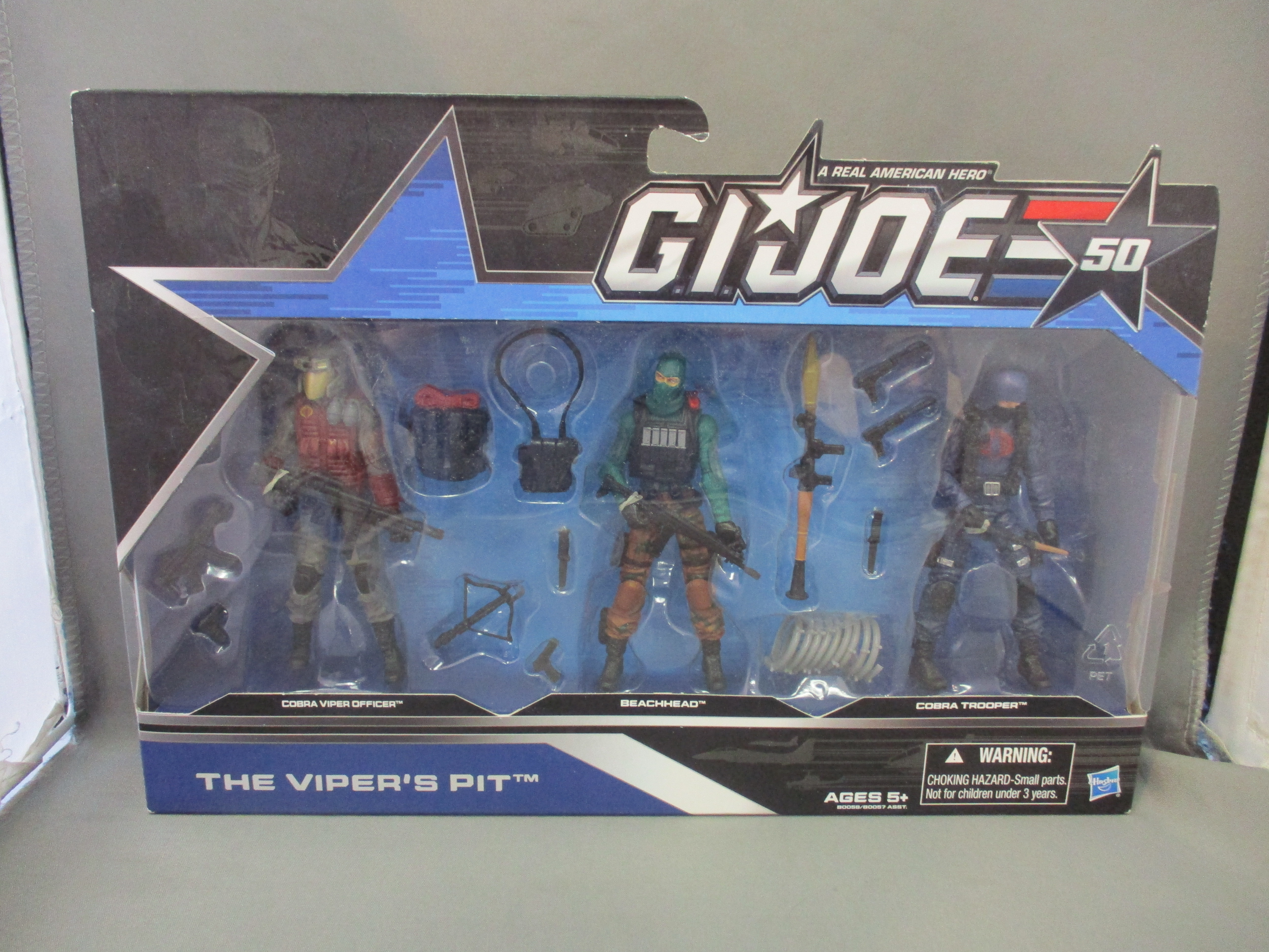 G.I. Joe 50th Anniversary The Viper's Pit 3 Pack