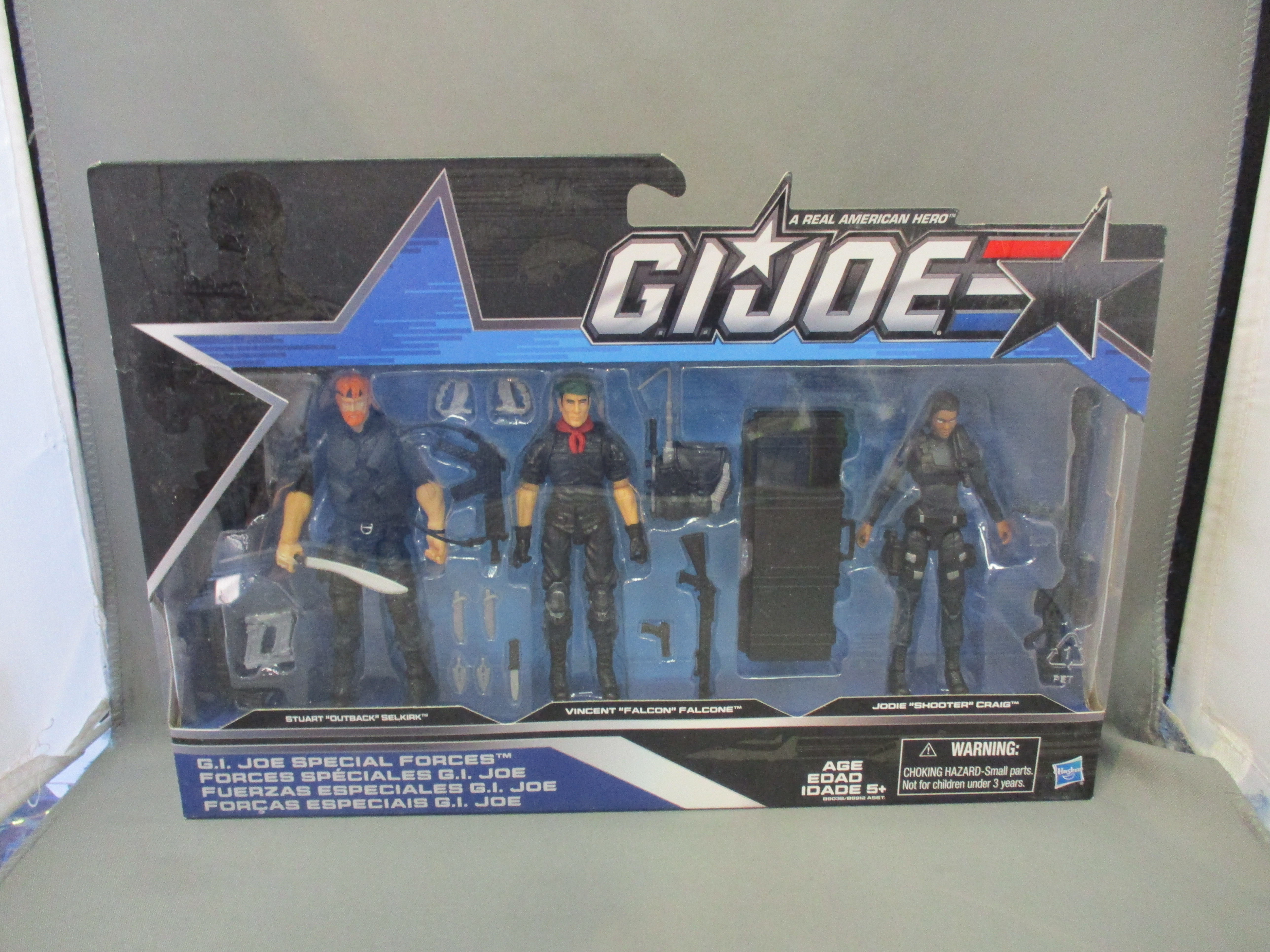 G.I. Joe 50th Anniversary G.I. Joe Special Forces 3 Pack