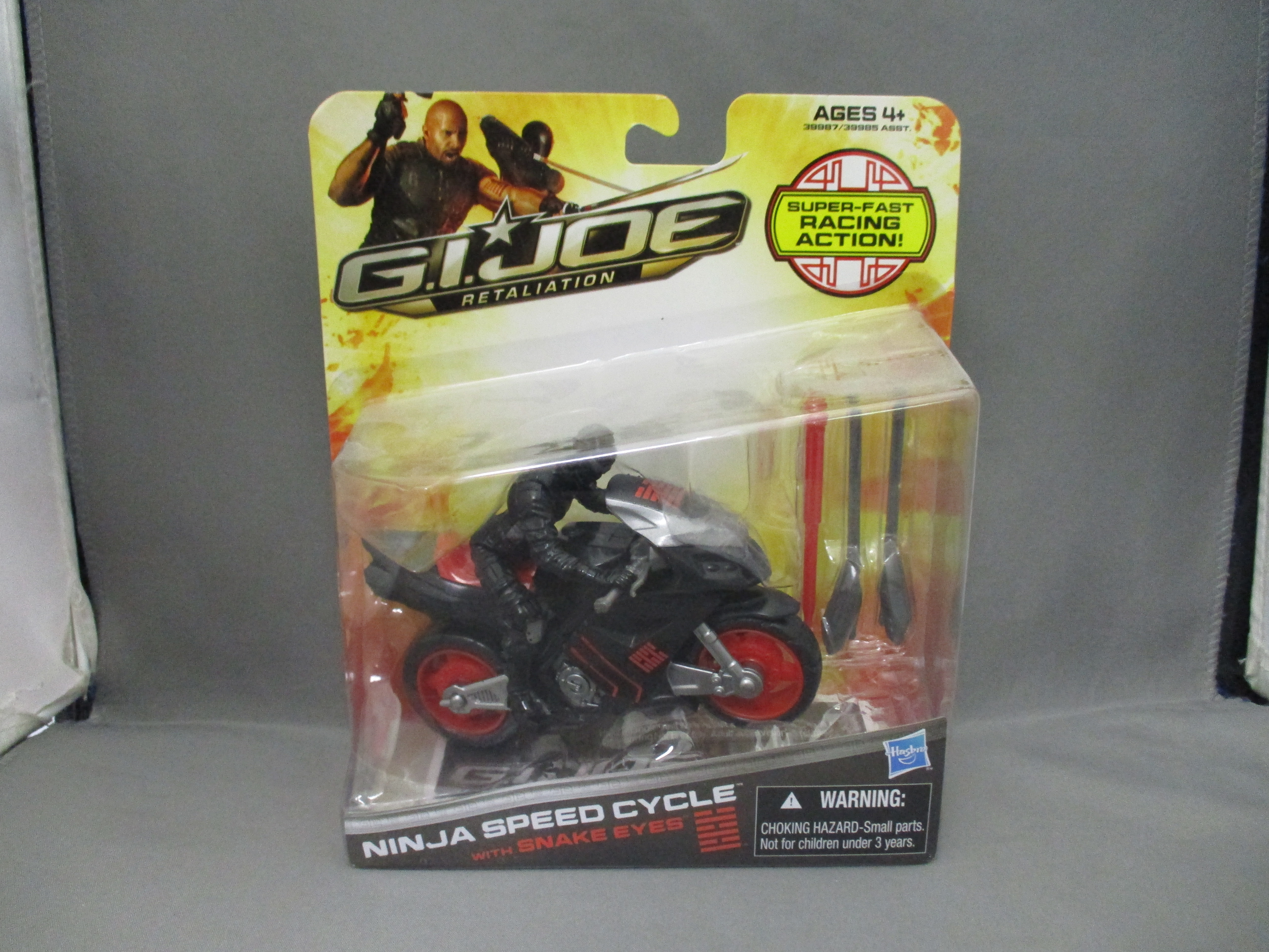 G.I.Joe Retaliation Ninja Speed Cycle W/ Snake Eyes