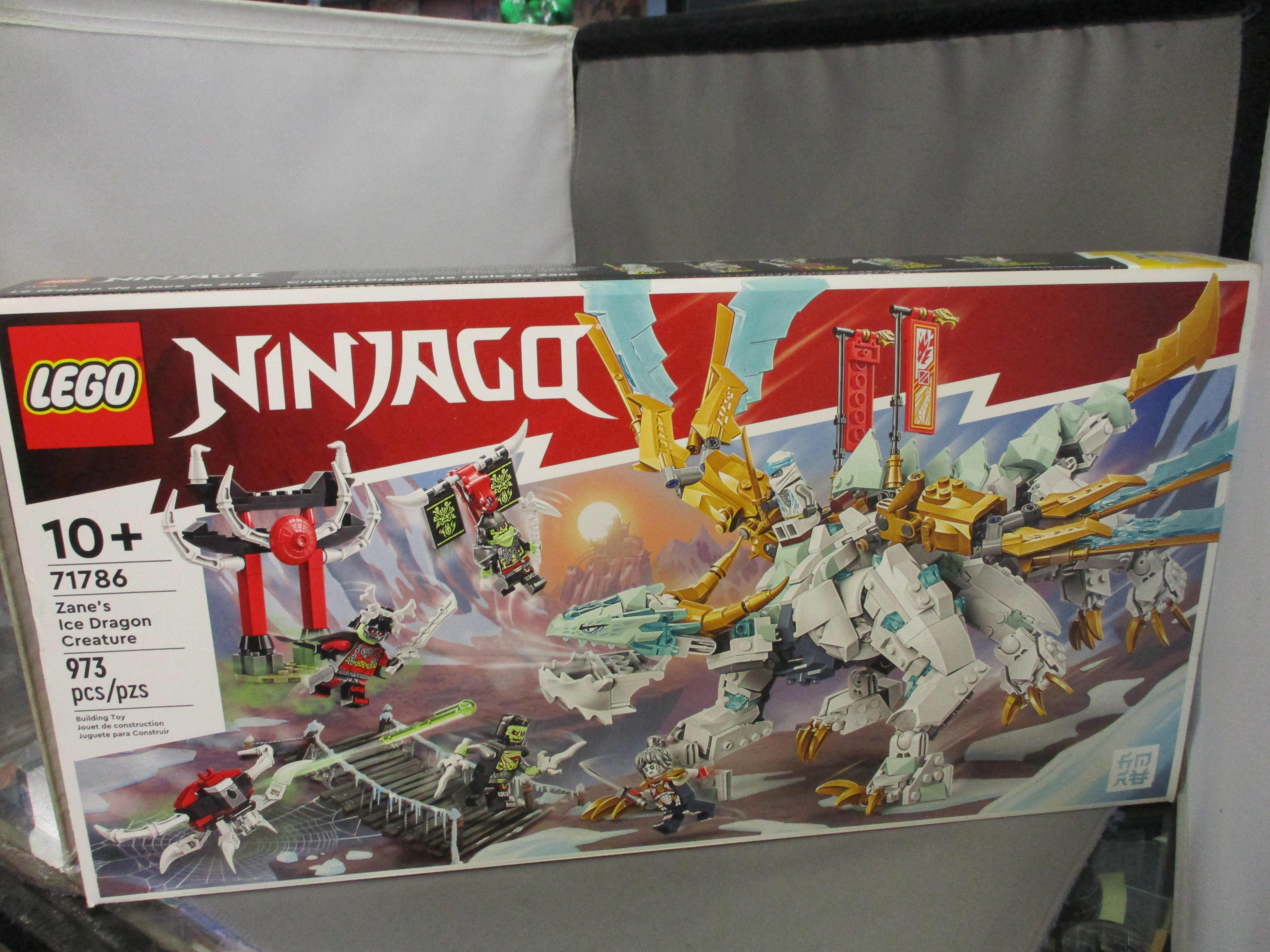 Lego 71786 Ninjago Zane's Ice Dragon Creature