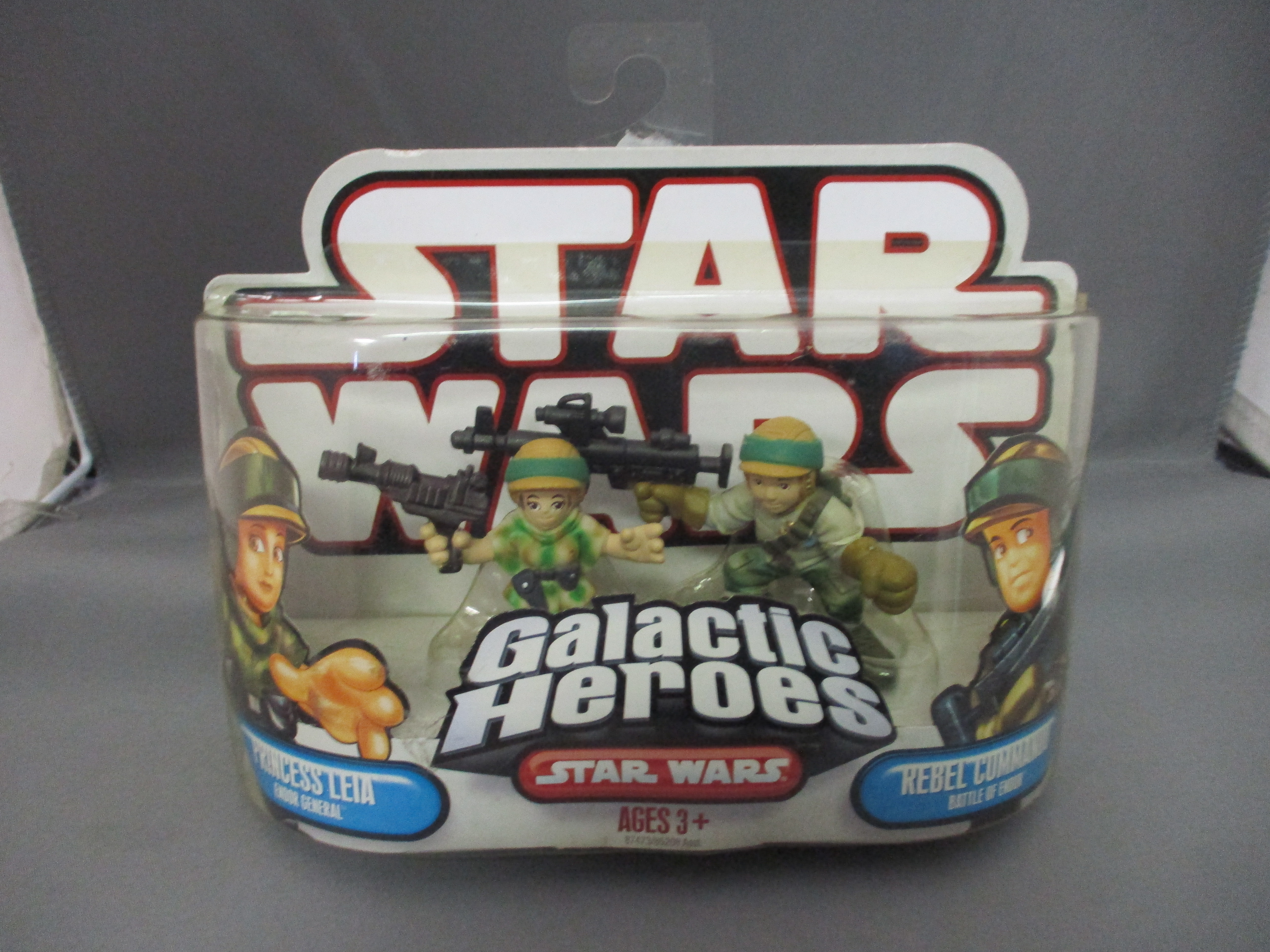 Star Wars Galactic Heroes Princess Leia Endor General & Rebel Commando Battle of Endor